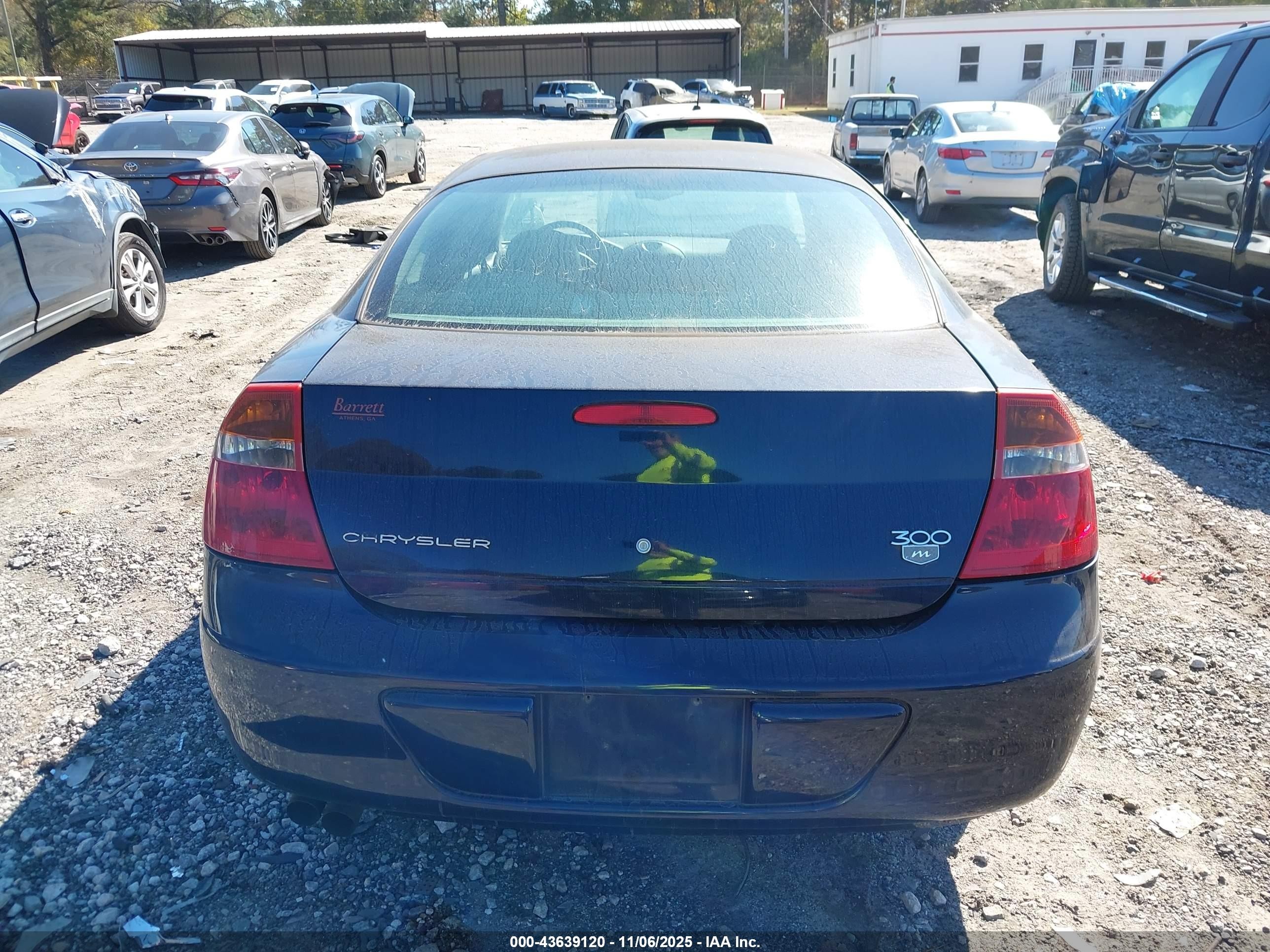 2004 Chrysler 300m   Blue vin: 2C3AE66G44H684862