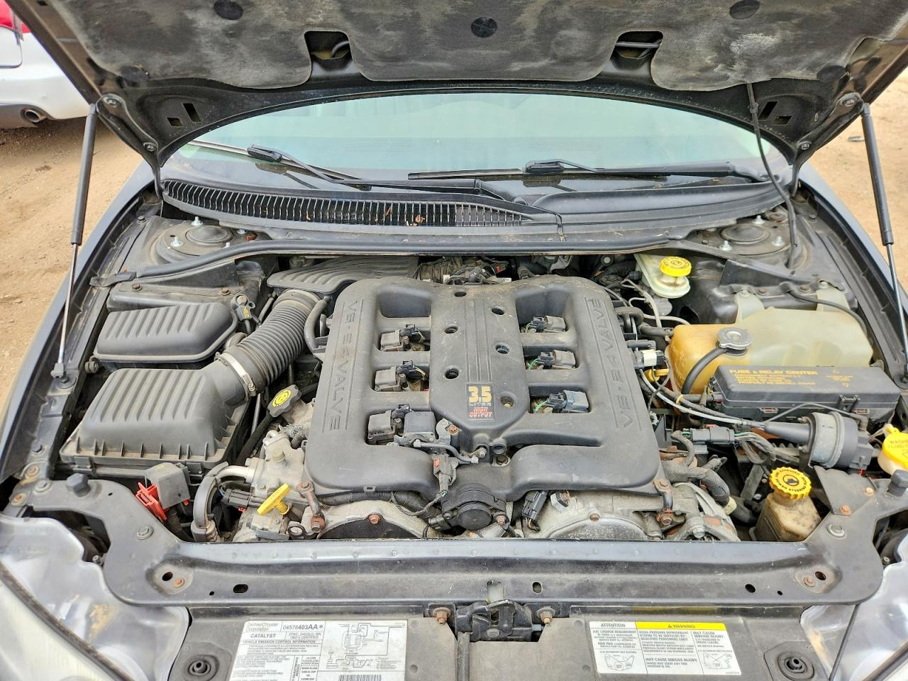 2004 Chrysler 300m Черный vin: 2C3AE66G54H685972