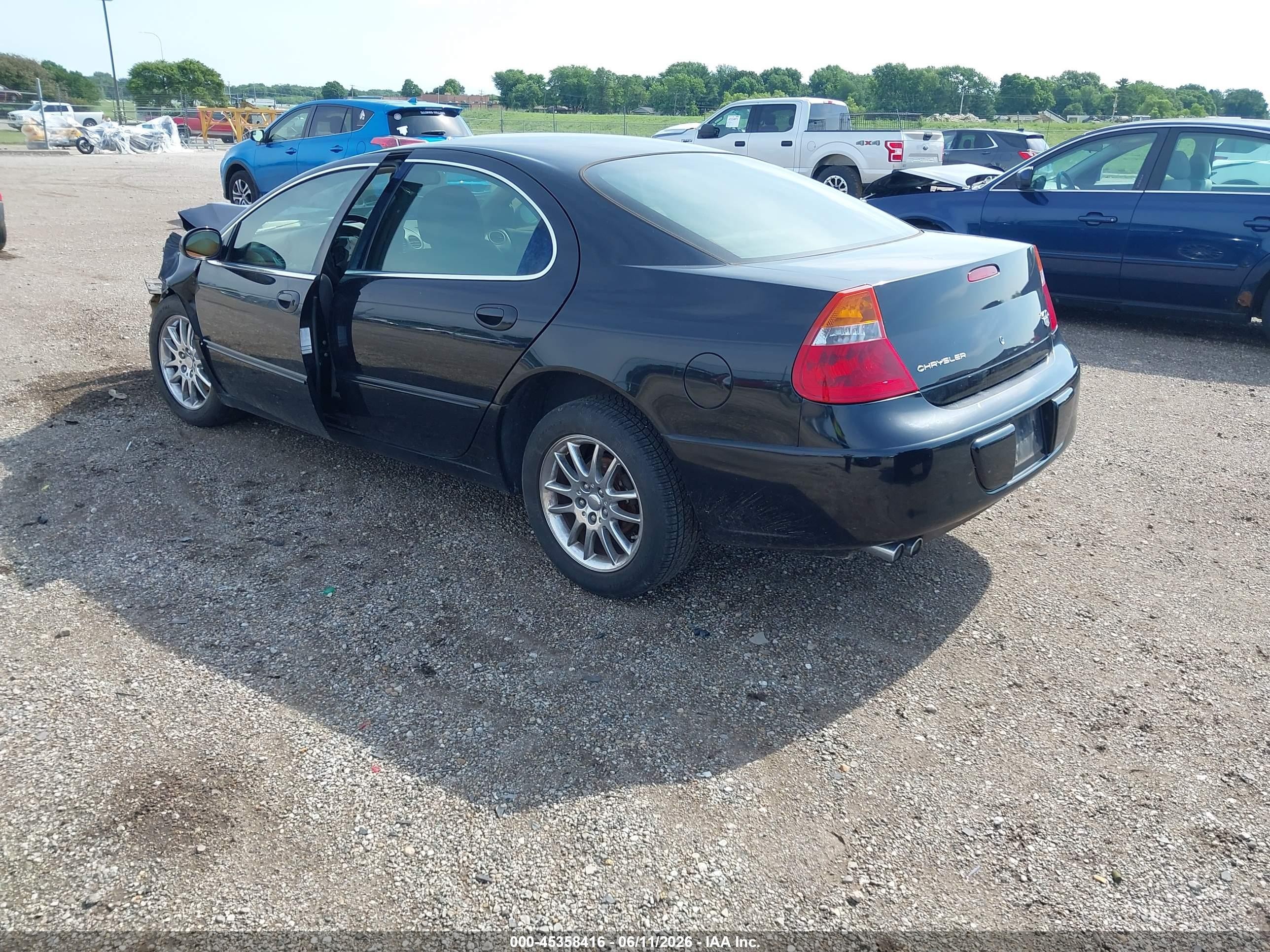 2002 Chrysler 300m   Black vin: 2C3AE66G72H166936