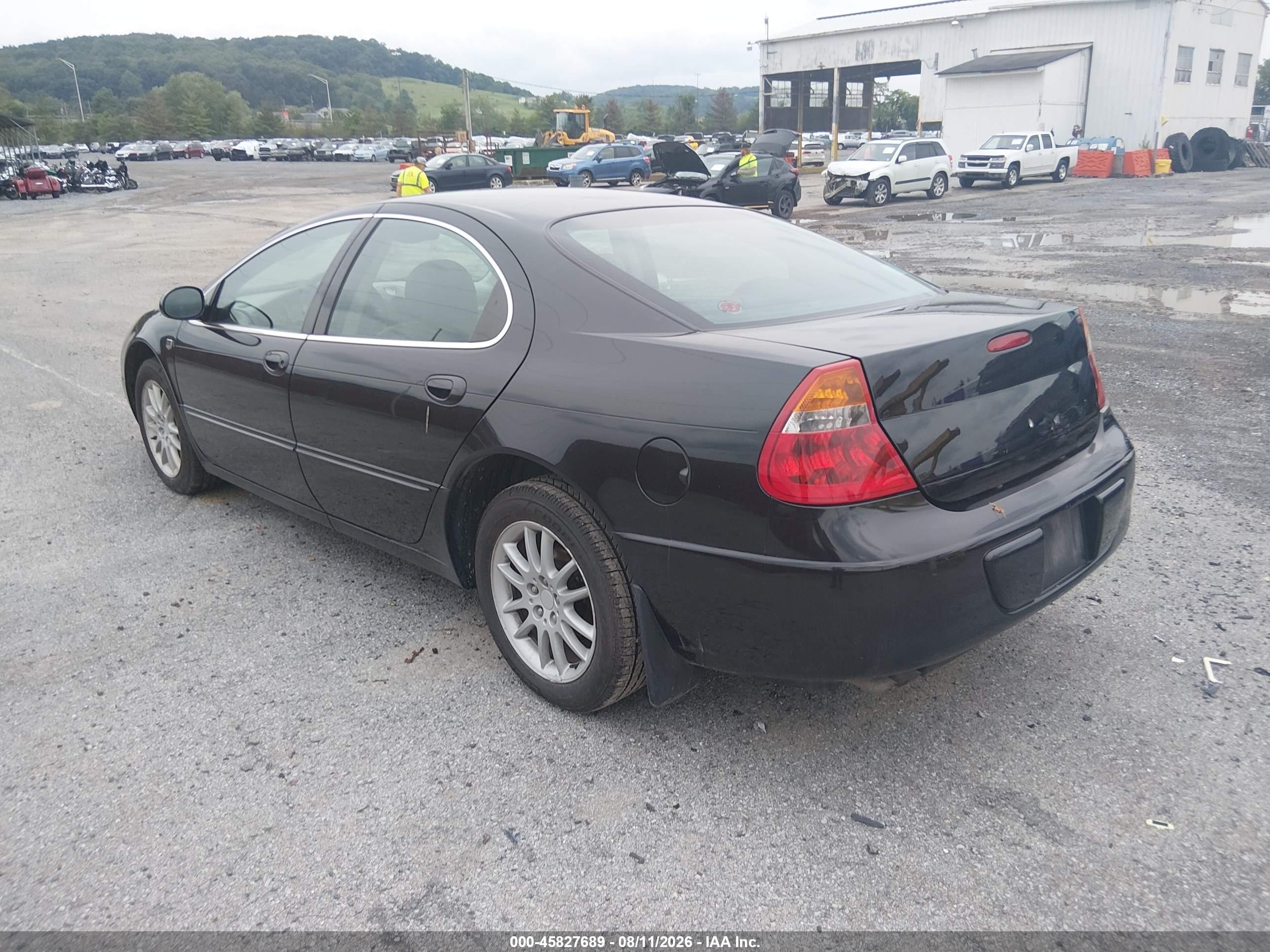 2004 Chrysler 300m   Black vin: 2C3AE66G74H601487