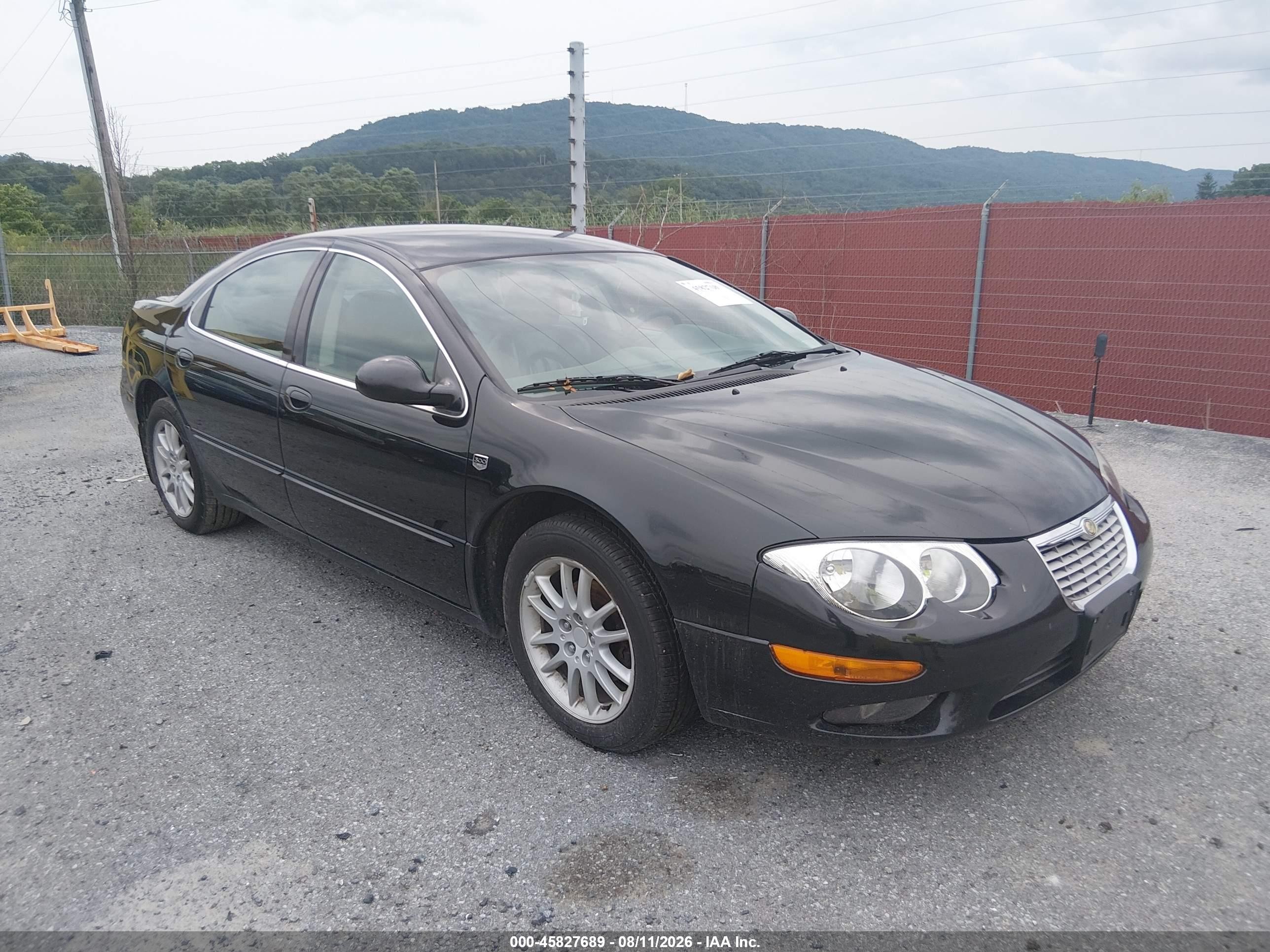 2004 Chrysler 300m   Черный vin: 2C3AE66G74H601487