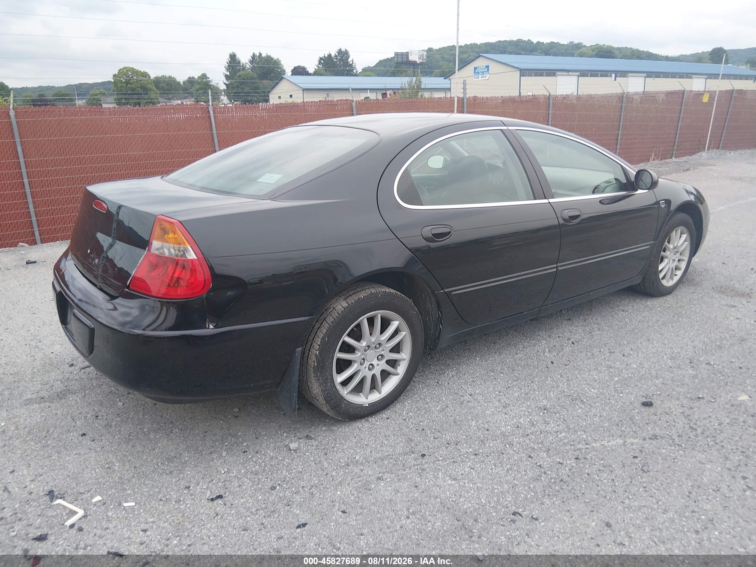 2004 Chrysler 300m   Black vin: 2C3AE66G74H601487