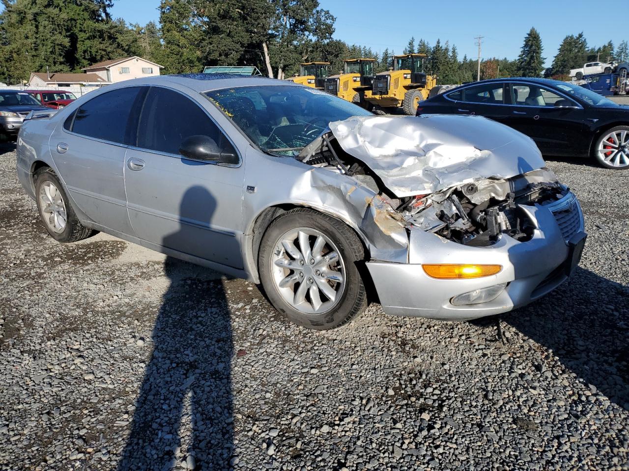 2004 Chrysler 300m Silver vin: 2C3AE66G74H631539