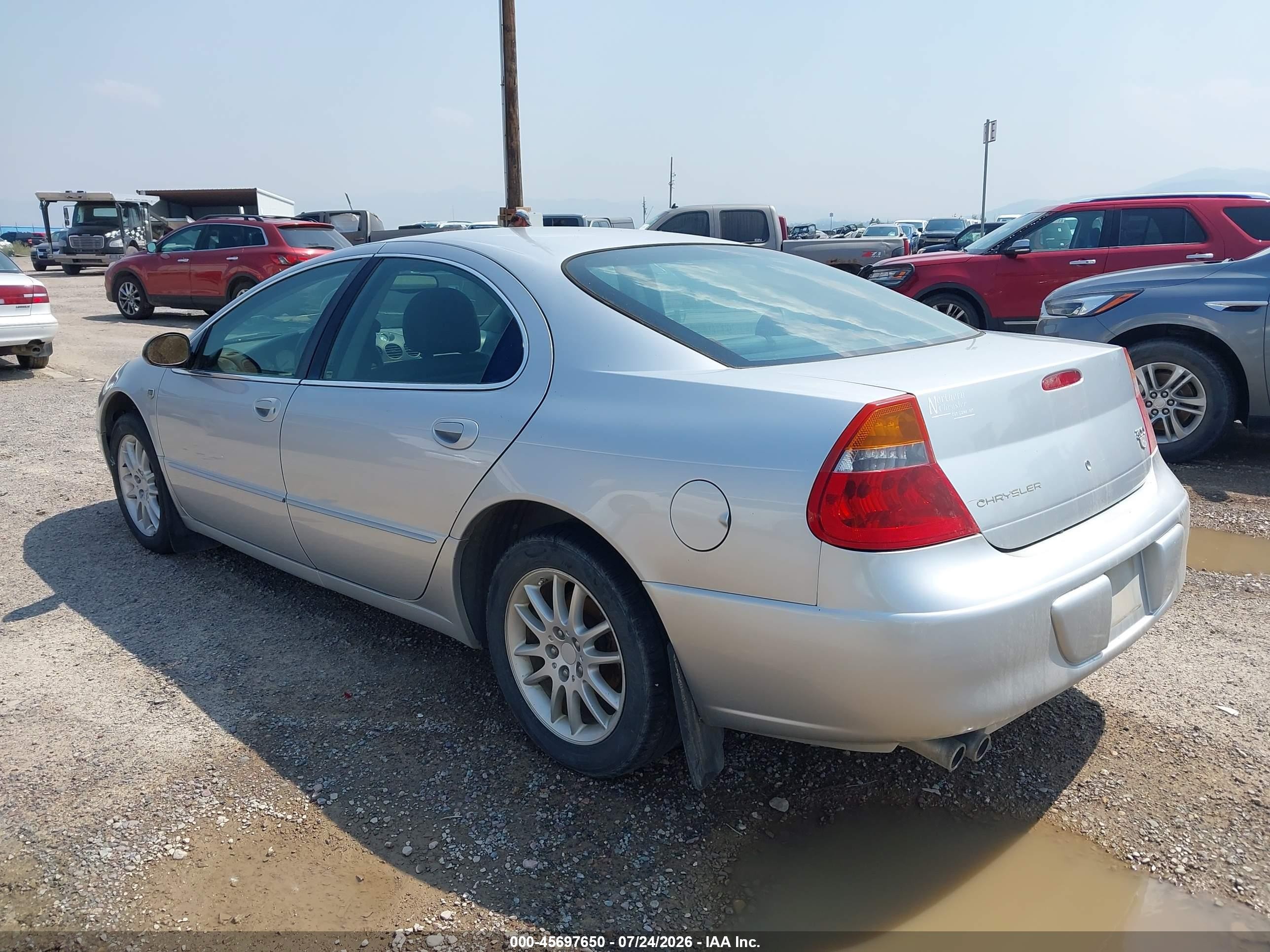 2002 Chrysler 300m   Silver vin: 2C3AE66G82H246049
