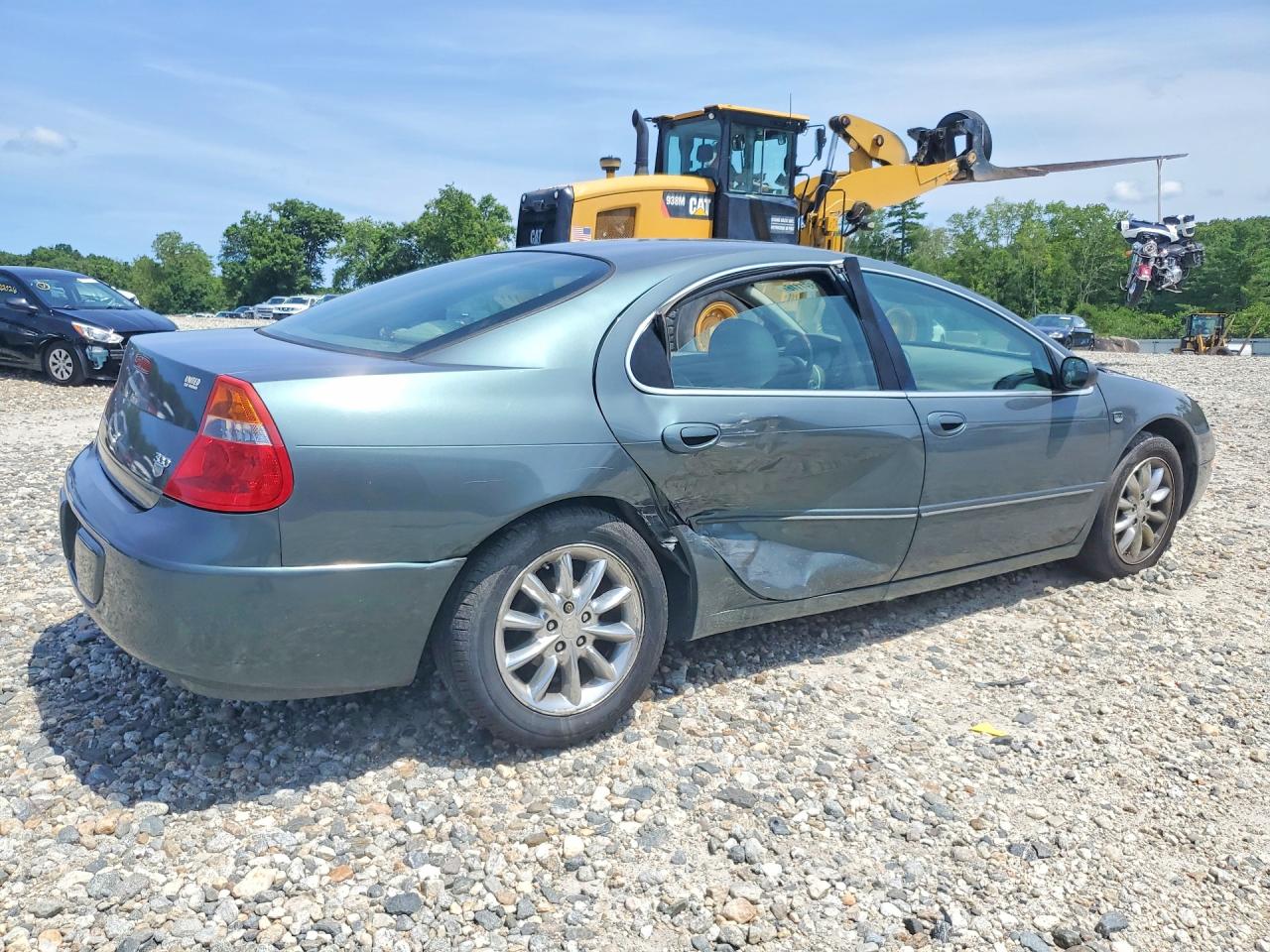 2004 Chrysler 300m Green vin: 2C3AE66G84H600526