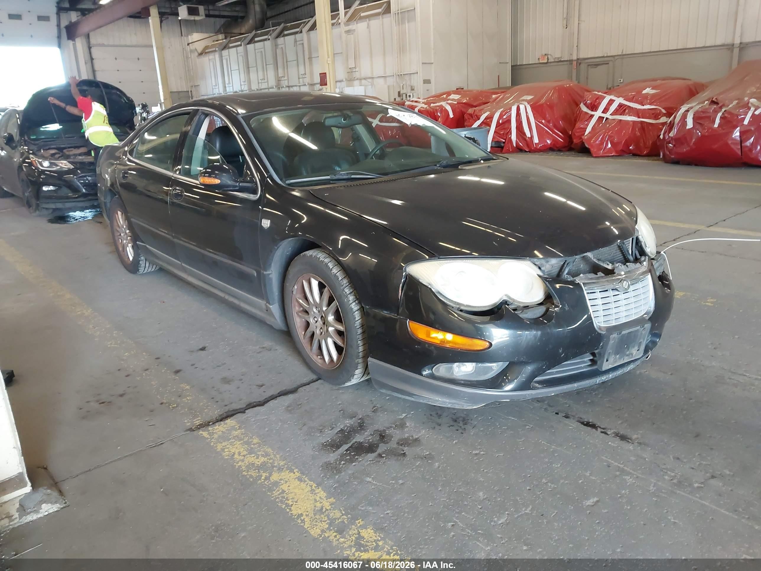 2004 Chrysler 300m Special Black vin: 2C3AE76K14H685512
