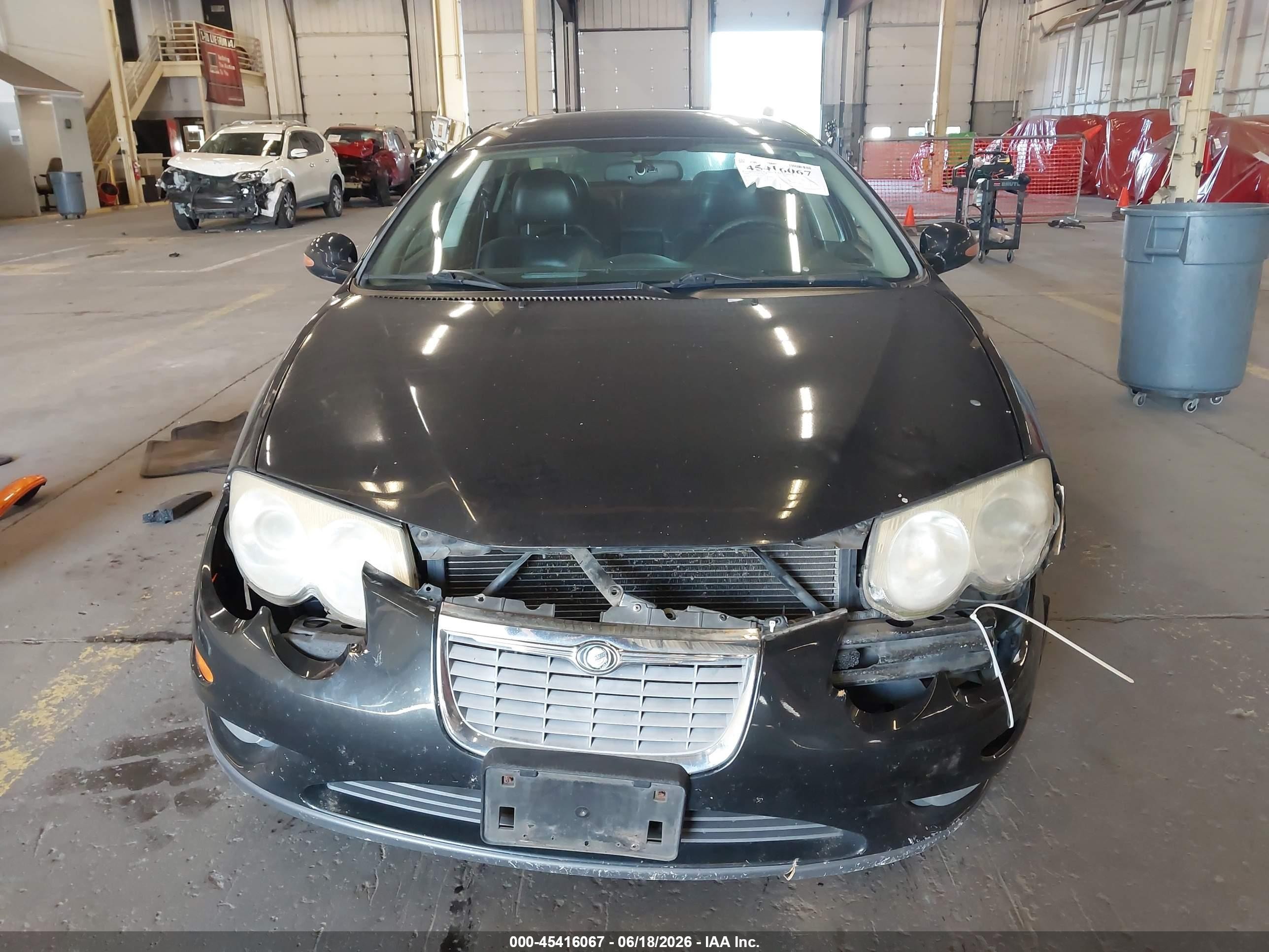 2004 Chrysler 300m Special Black vin: 2C3AE76K14H685512