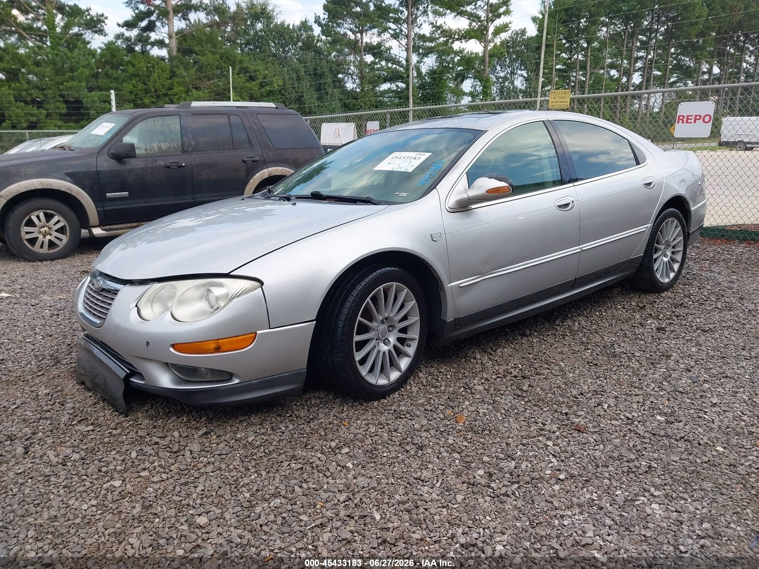 2002 Chrysler 300m Special Edition Silver vin: 2C3AE76K62H283658