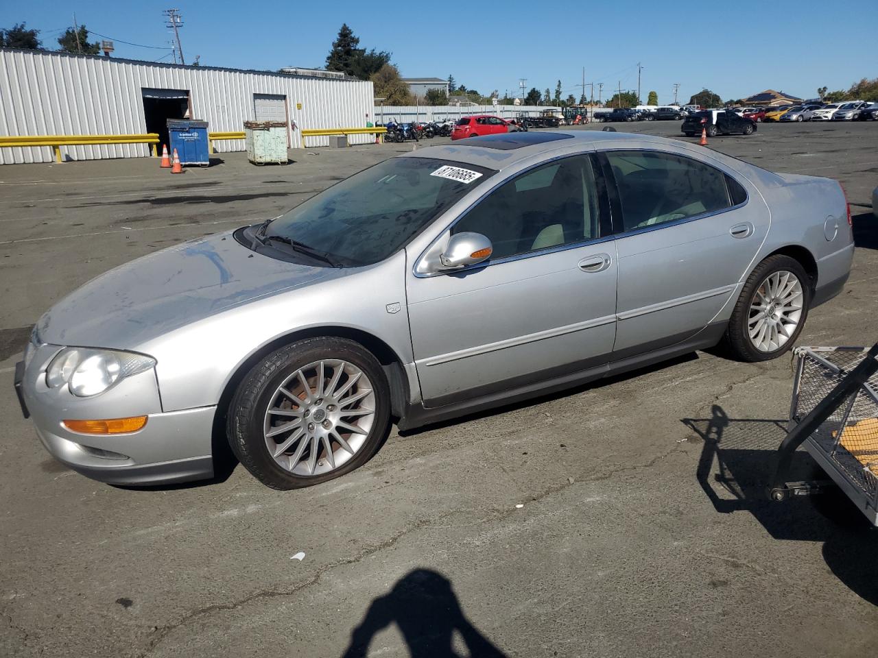 2004 Chrysler 300 Silver vin: 2C3AE76K84H635237