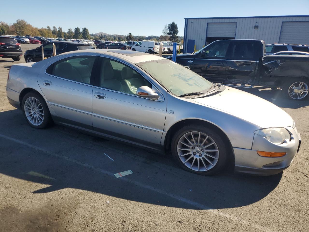 2004 Chrysler 300 Silver vin: 2C3AE76K84H635237