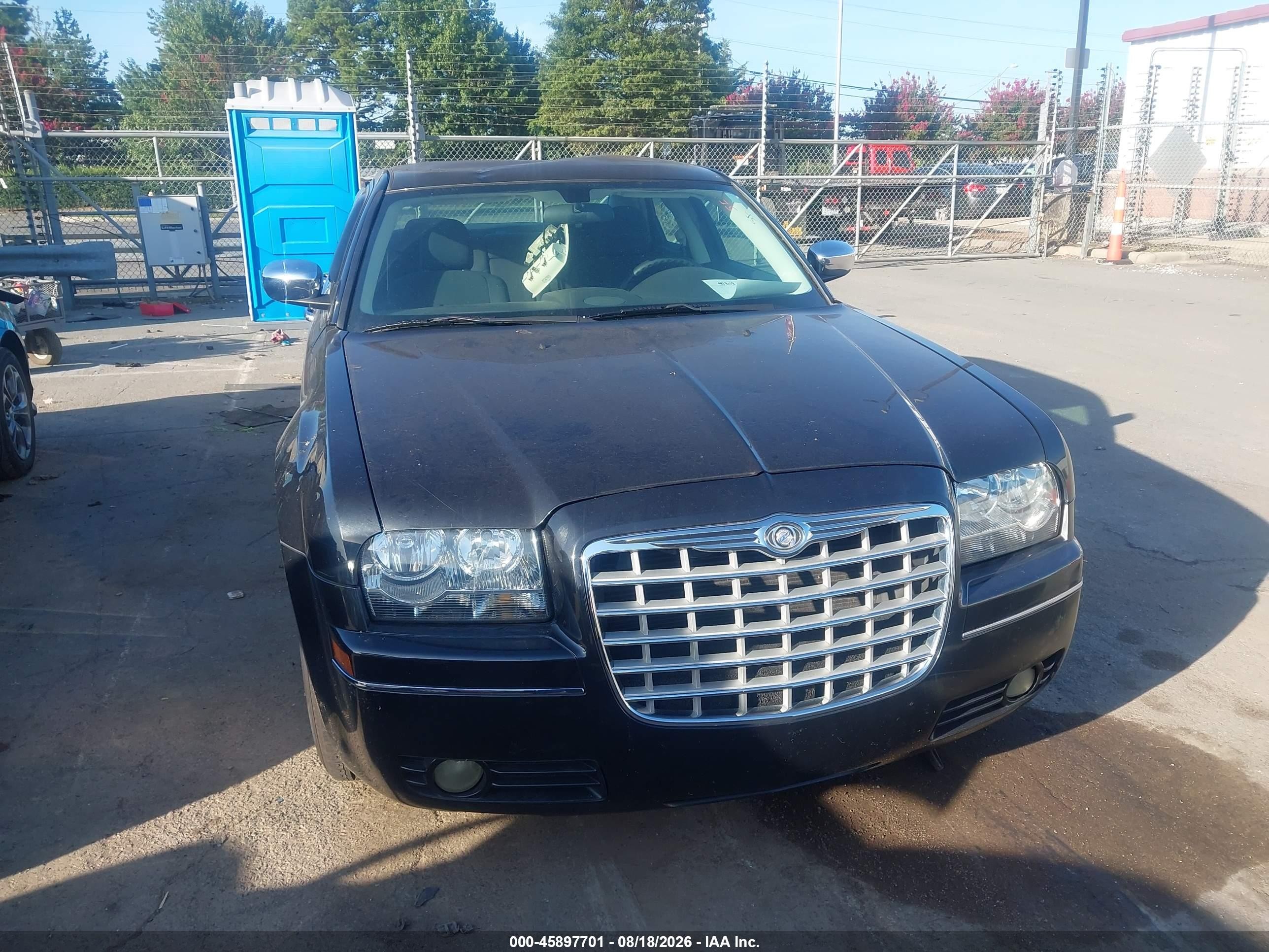 2010 Chrysler 300 Touring Plus Black vin: 2C3CA1CV8AH258680
