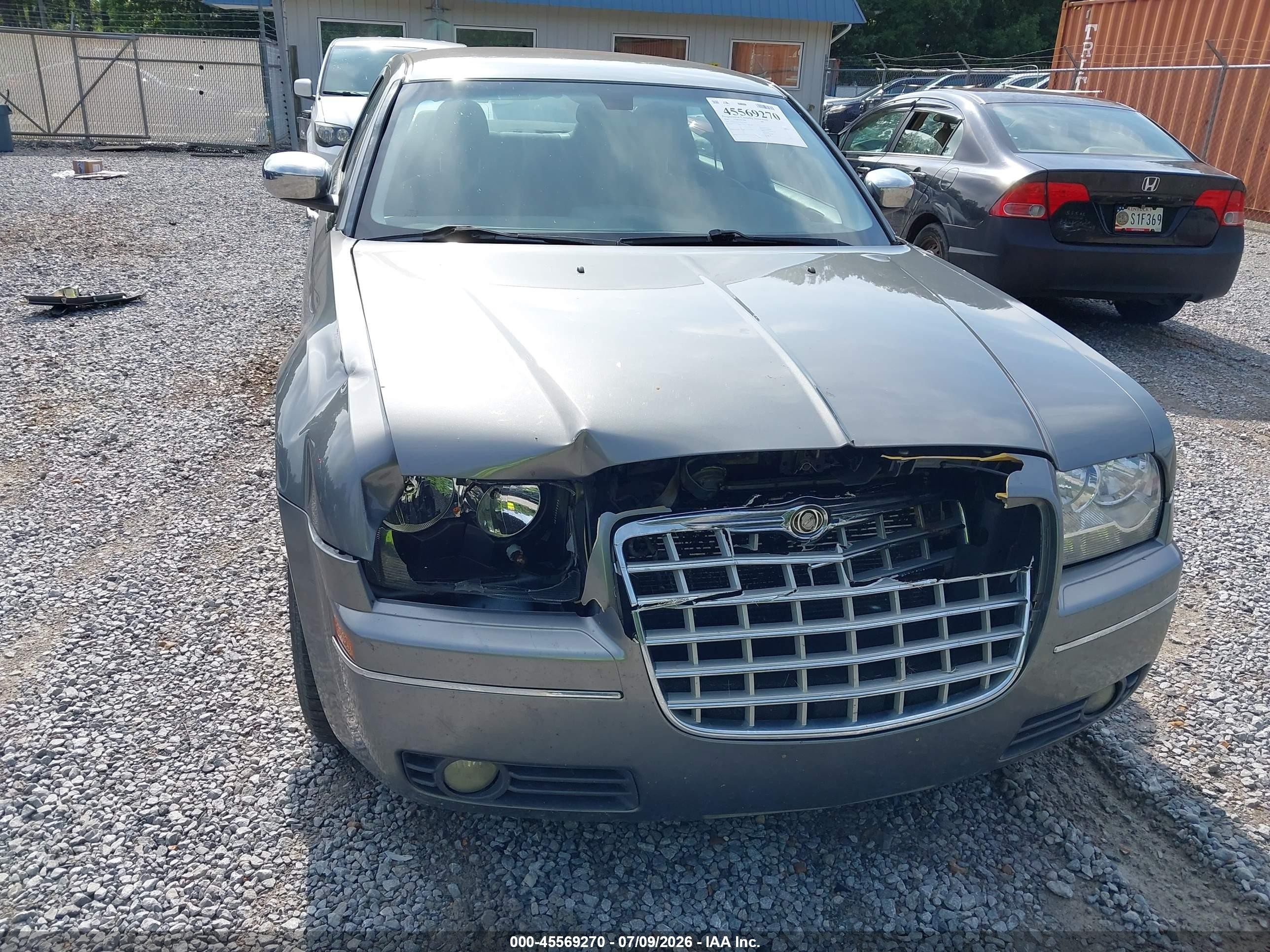 2010 Chrysler 300 Touring Plus Синий vin: 2C3CA1CV9AH318935