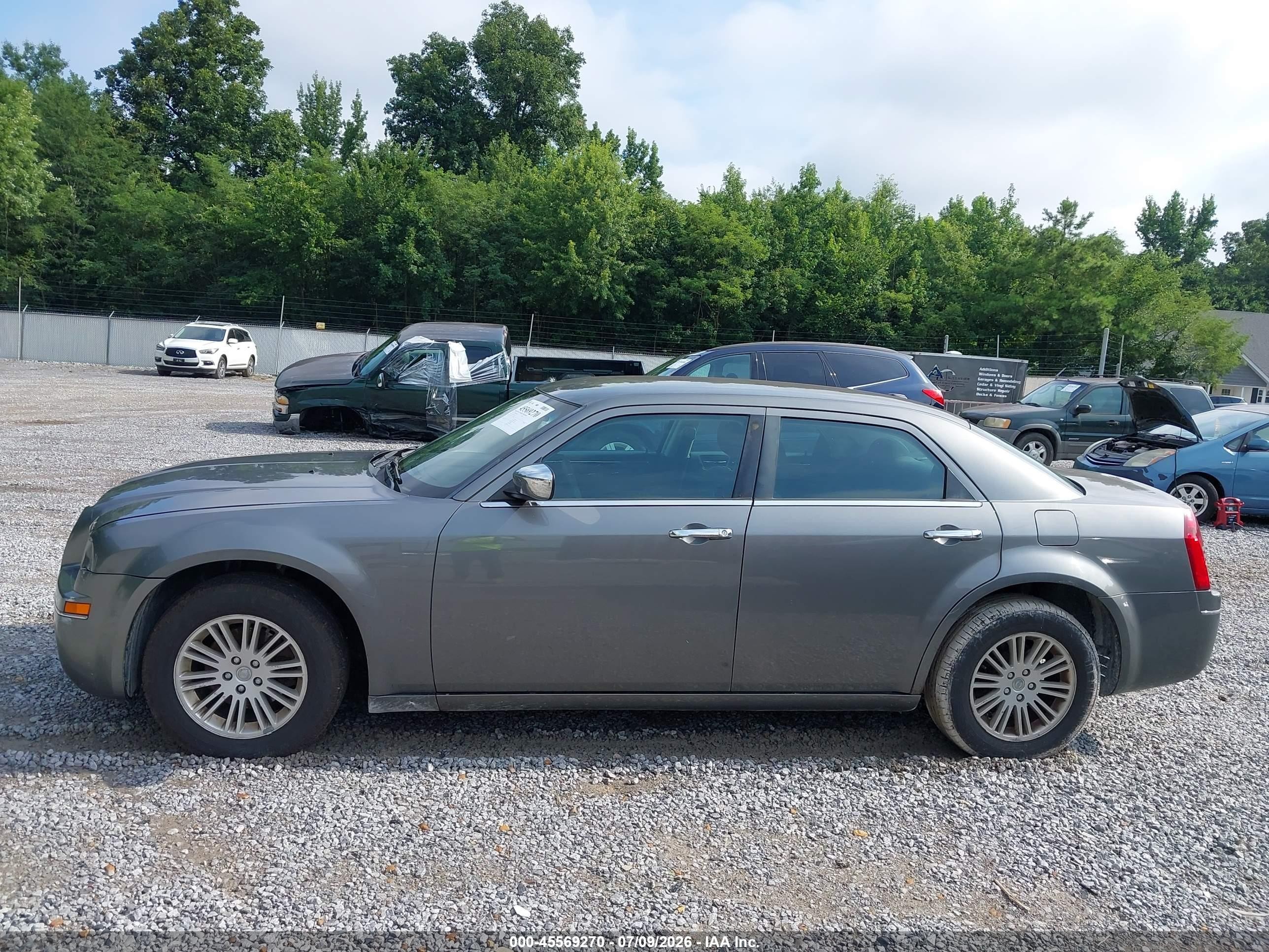 2010 Chrysler 300 Touring Plus Синий vin: 2C3CA1CV9AH318935