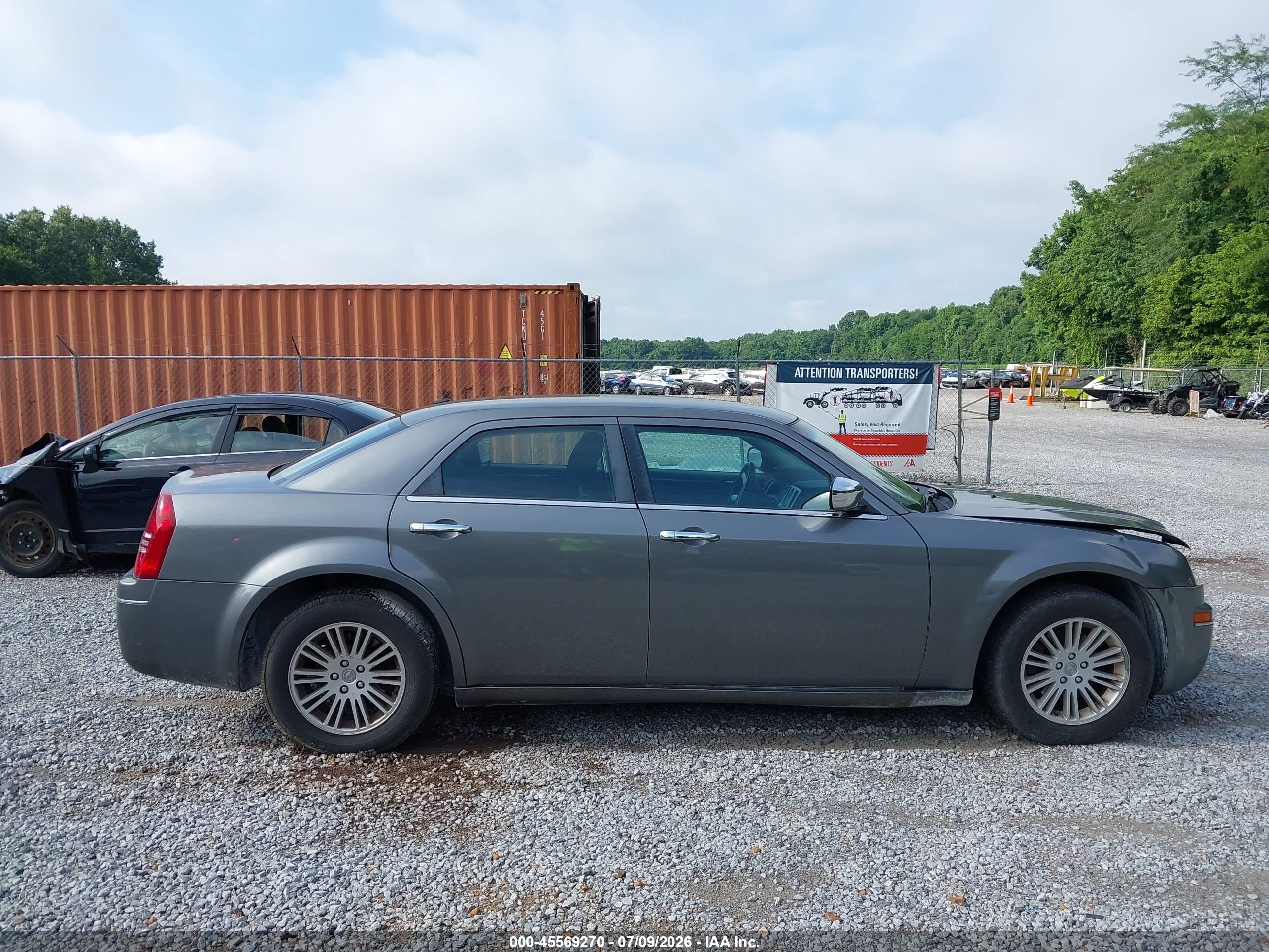 2010 Chrysler 300 Touring Plus Синий vin: 2C3CA1CV9AH318935