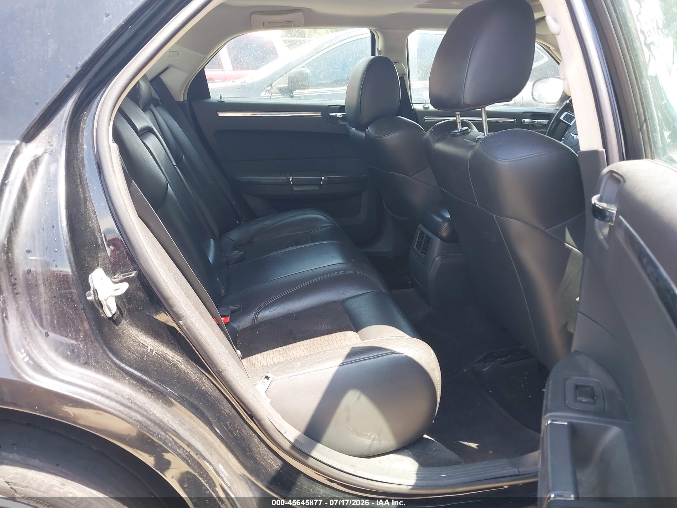 2010 Chrysler 300 300s V6 Black vin: 2C3CA2CV8AH329639