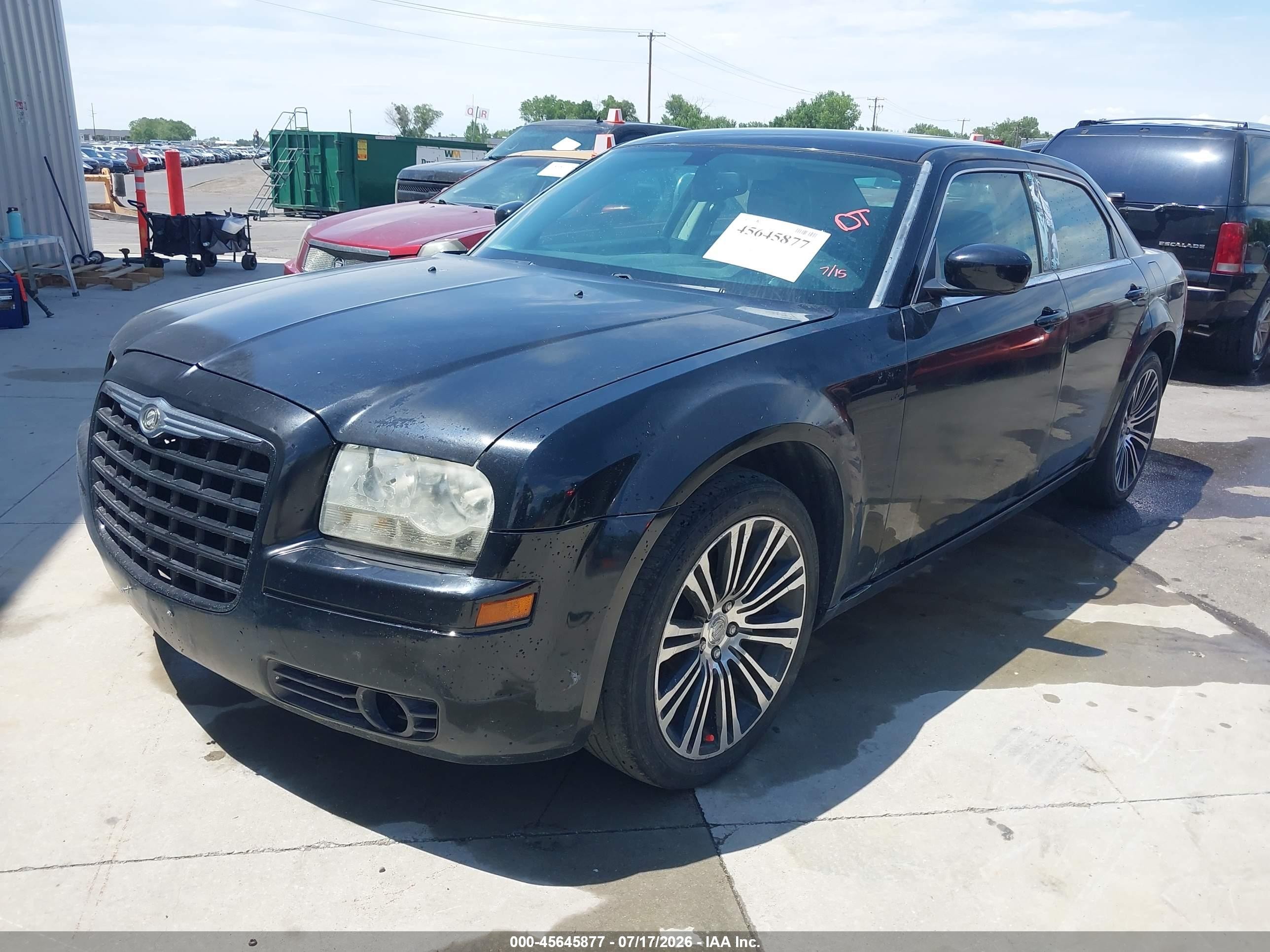 2010 Chrysler 300 300s V6 Black vin: 2C3CA2CV8AH329639