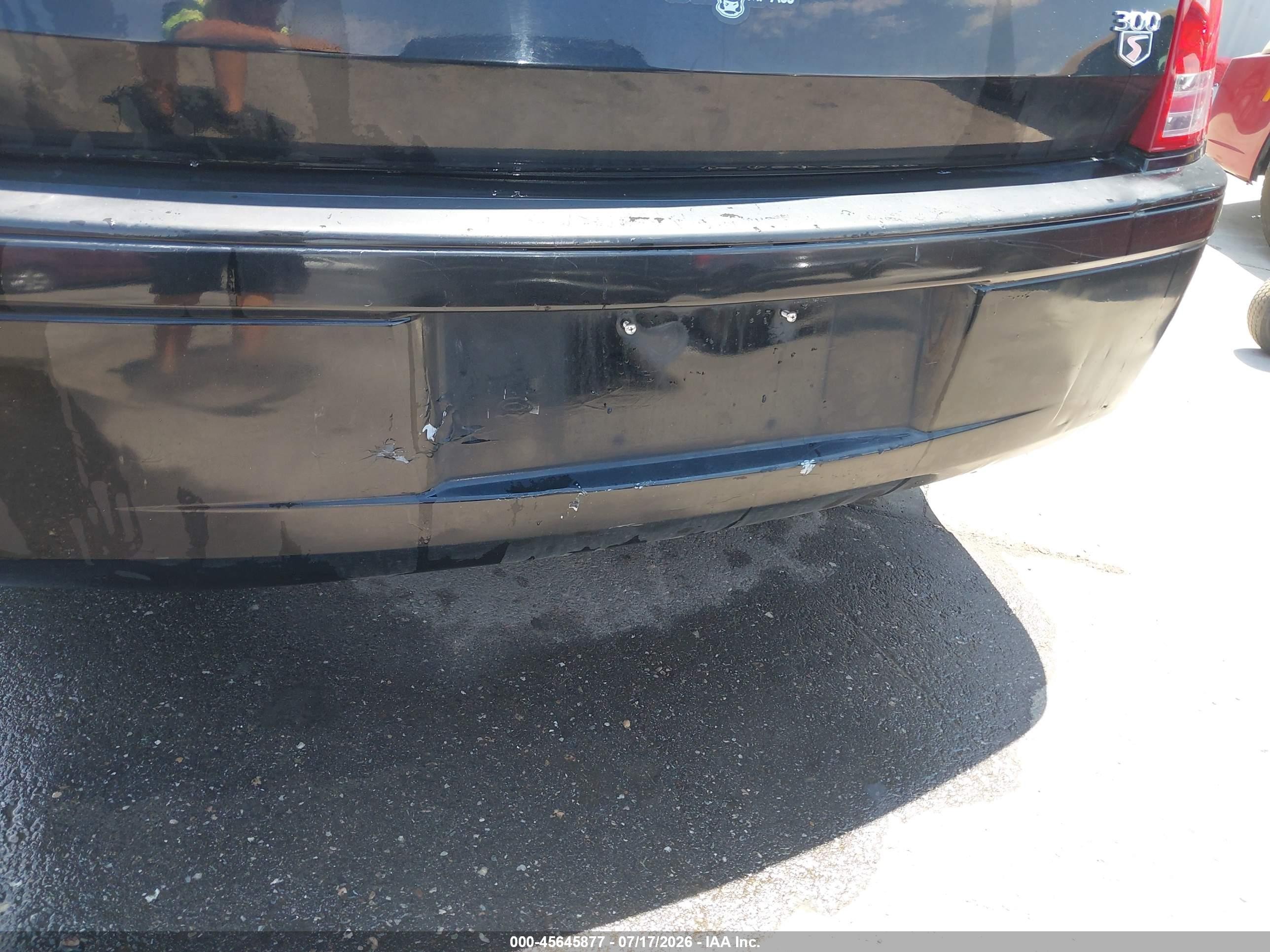 2010 Chrysler 300 300s V6 Black vin: 2C3CA2CV8AH329639