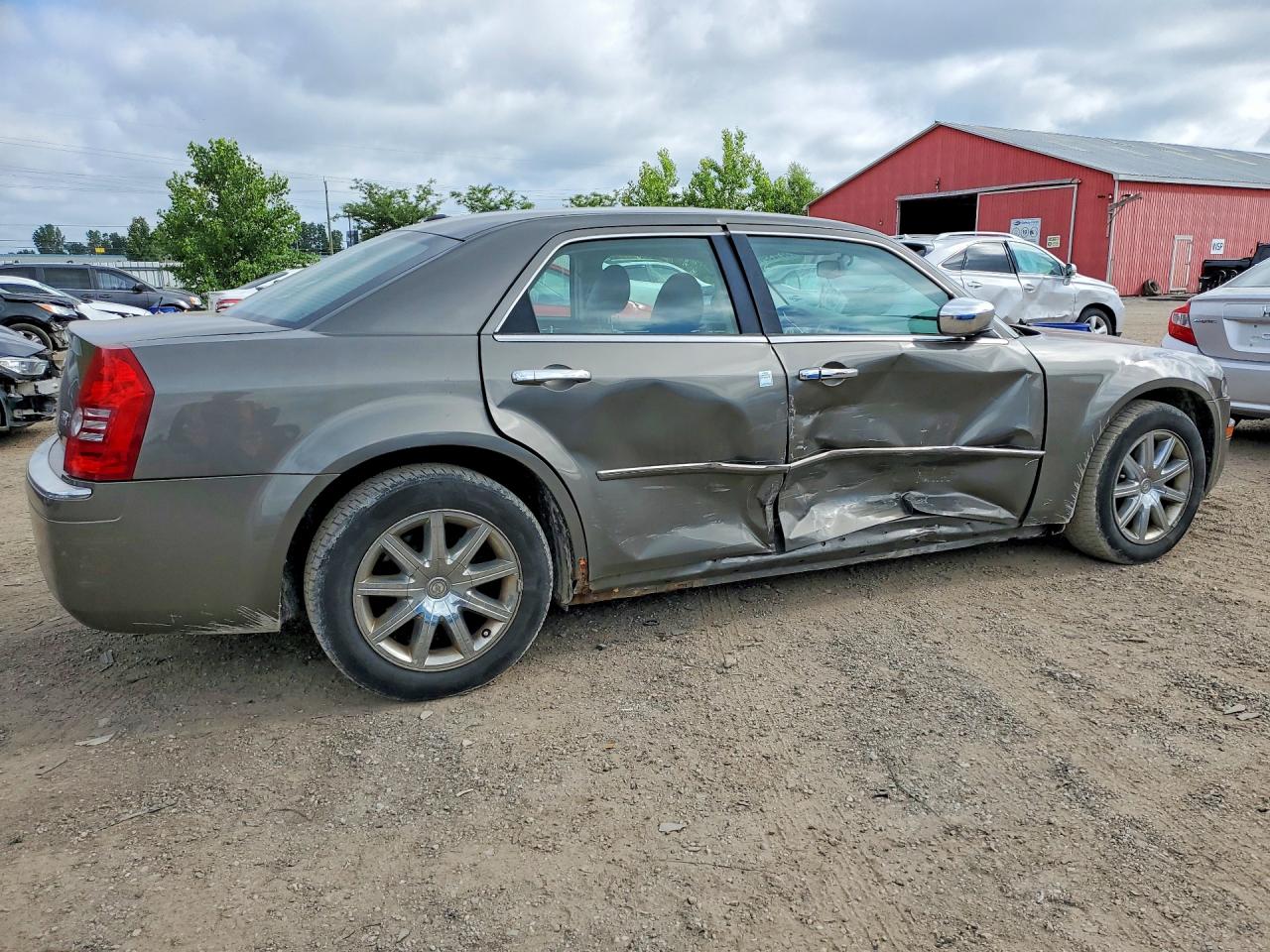 2010 Chrysler 300 Limited Gray vin: 2C3CA3CV2AH146470