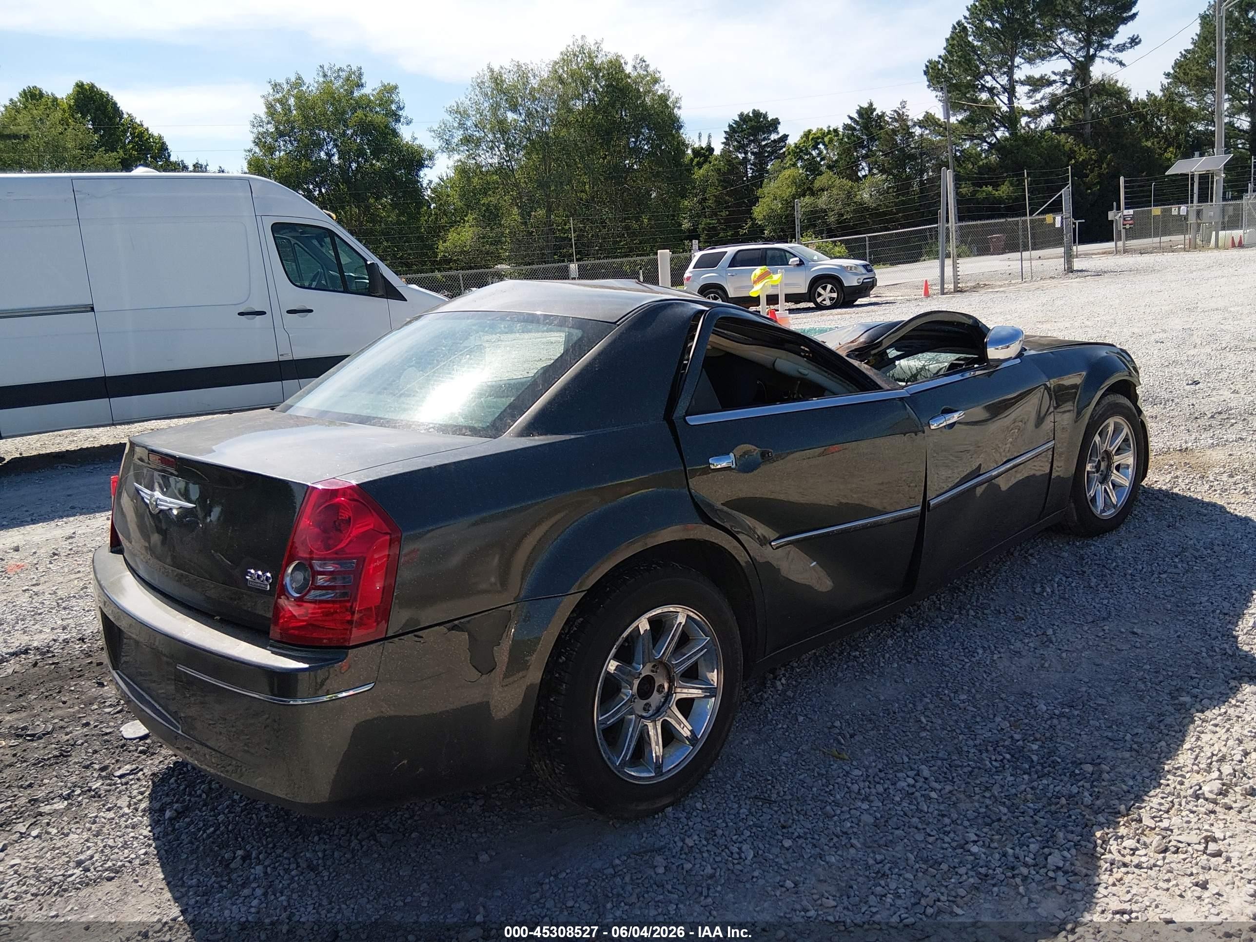 2010 Chrysler 300 Touring Gray vin: 2C3CA4CD0AH196071