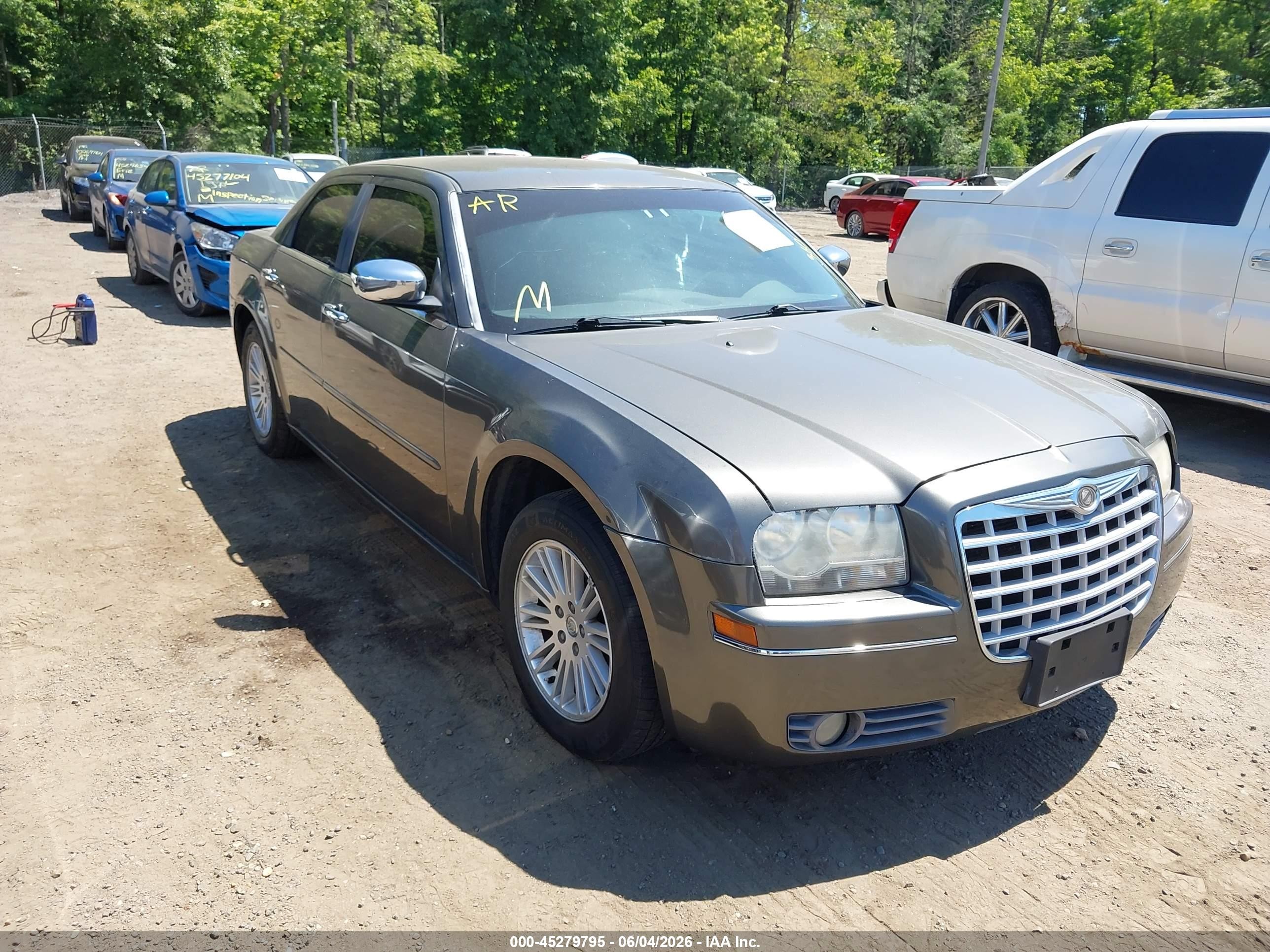 2010 Chrysler 300 Touring Серый vin: 2C3CA4CD0AH216321