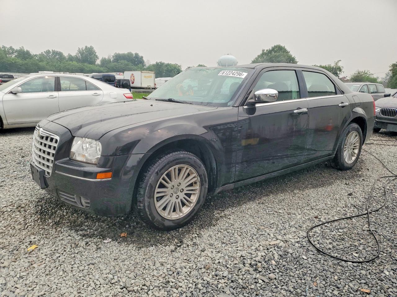 2010 Chrysler 300 Touring Black vin: 2C3CA4CD2AH122893