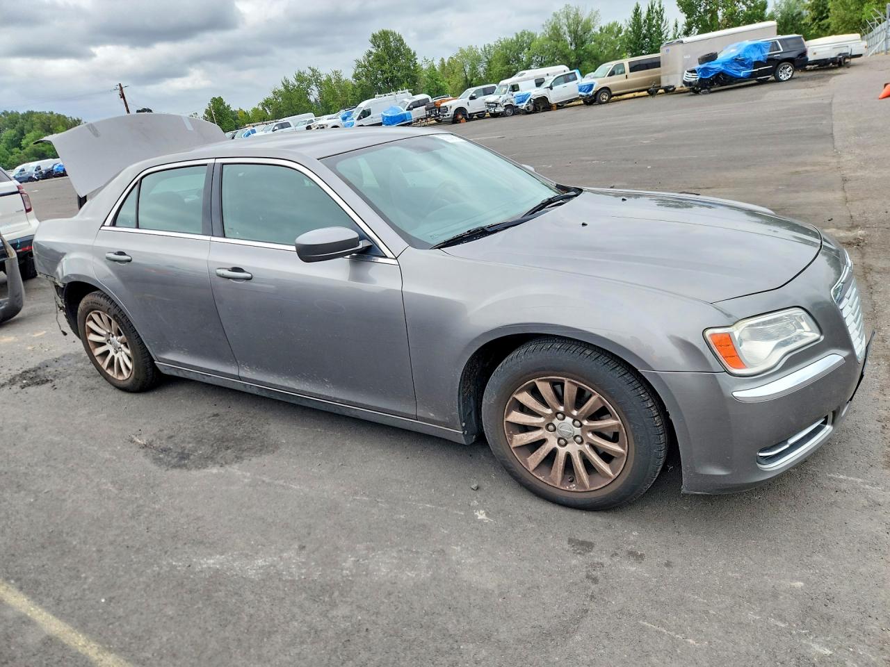 2011 Chrysler 300 Gray vin: 2C3CA4CG6BH516716