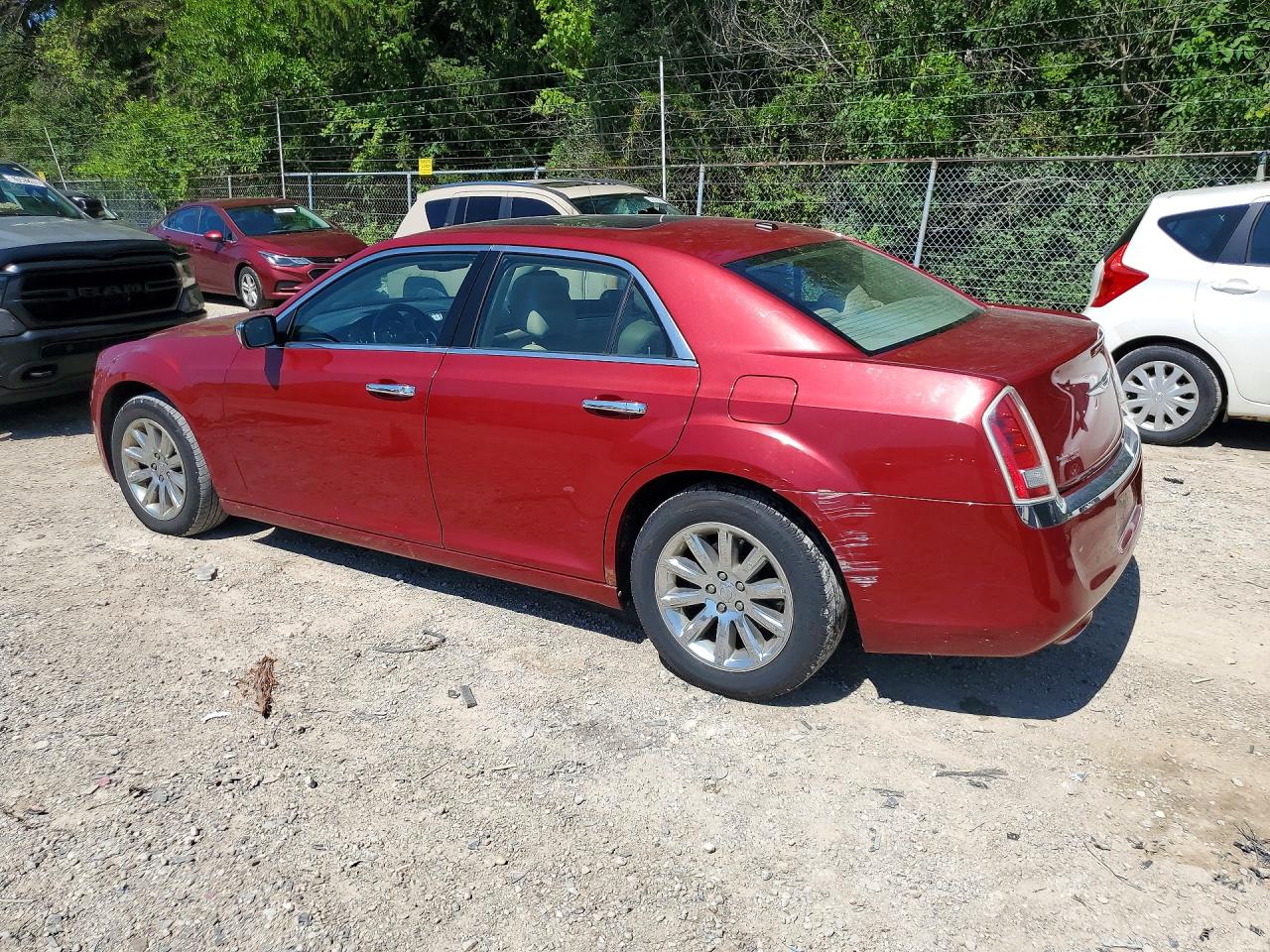 2011 Chrysler 300 Limited Red vin: 2C3CA5CG0BH536854
