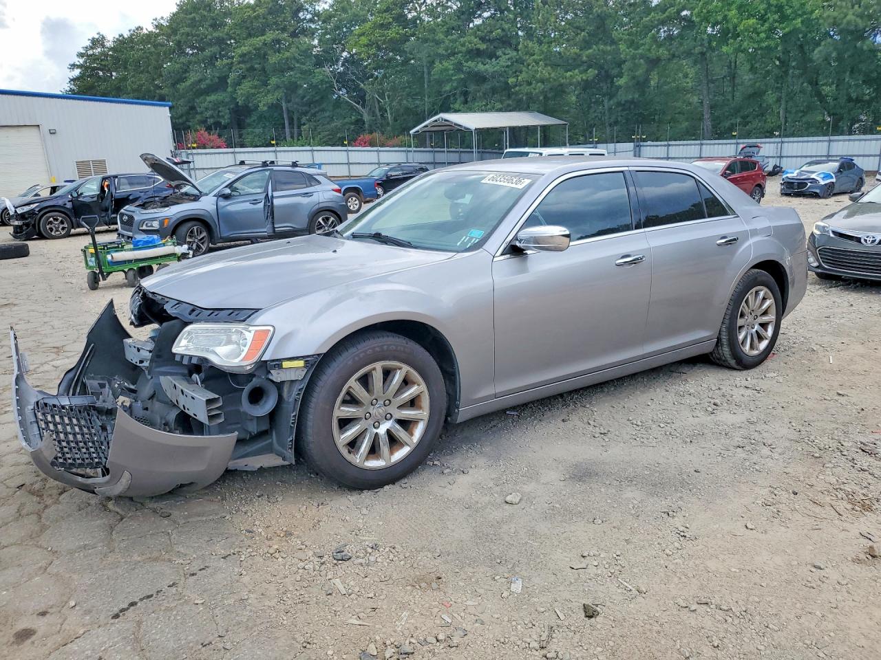 2011 Chrysler 300 Limited Silver vin: 2C3CA5CG0BH559874