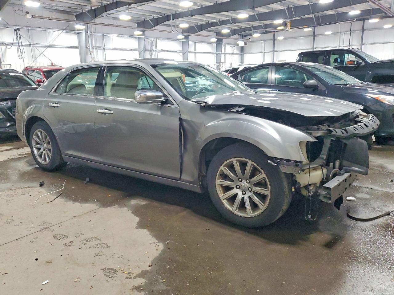 2011 Chrysler 300 Limited Gray vin: 2C3CA5CG0BH574987
