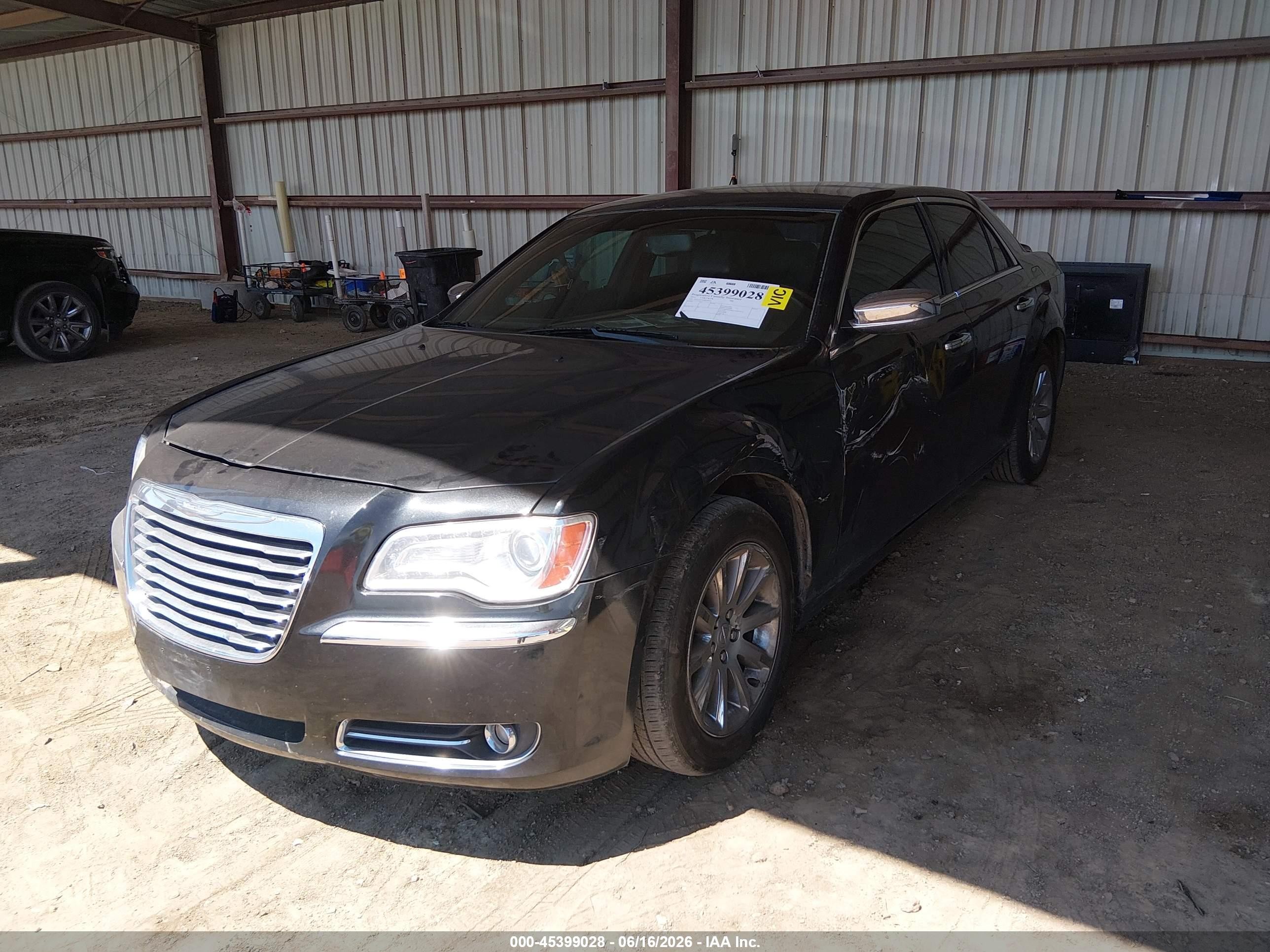 2011 Chrysler 300 Limited Black vin: 2C3CA5CG1BH546034