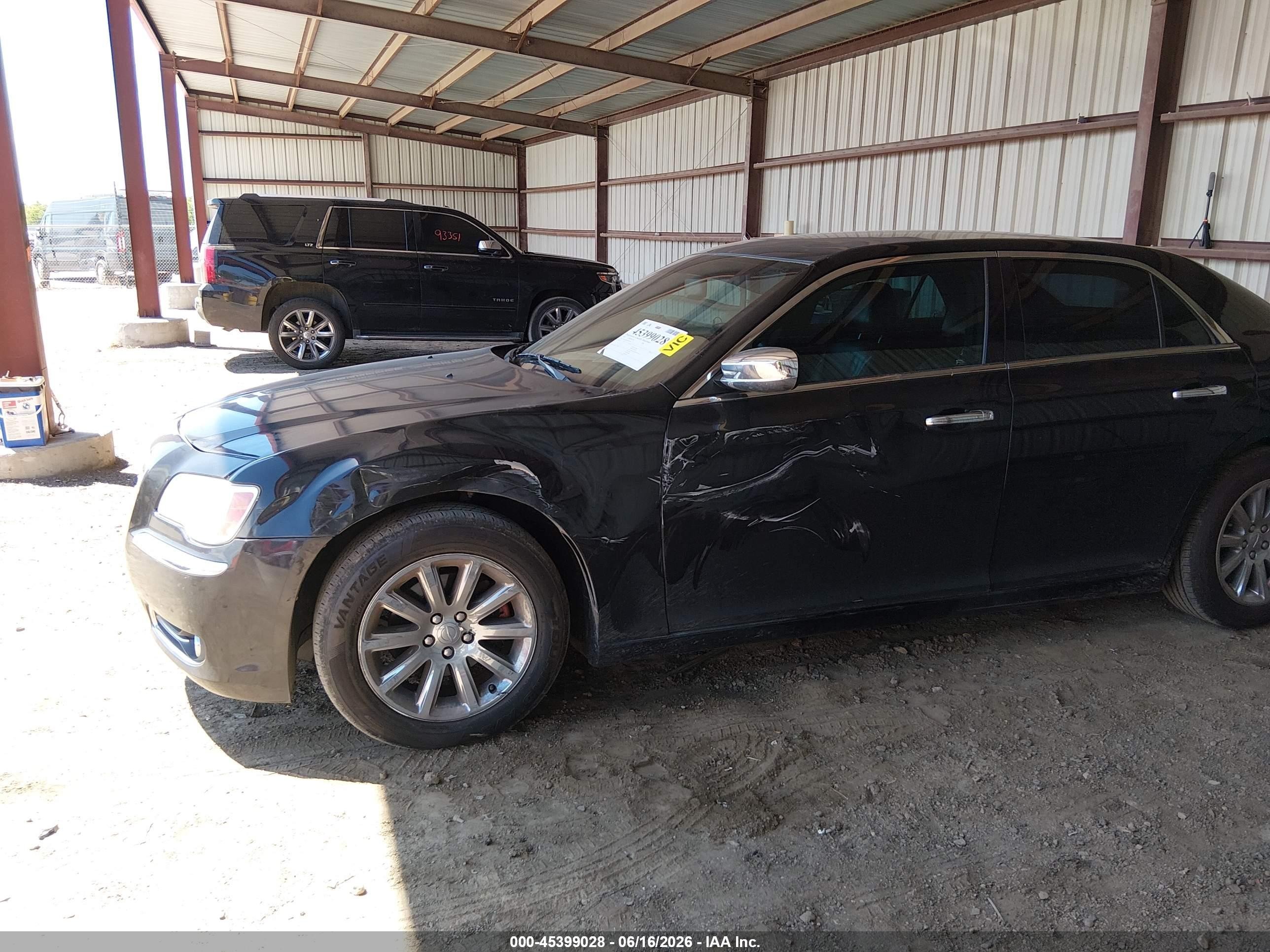 2011 Chrysler 300 Limited Black vin: 2C3CA5CG1BH546034