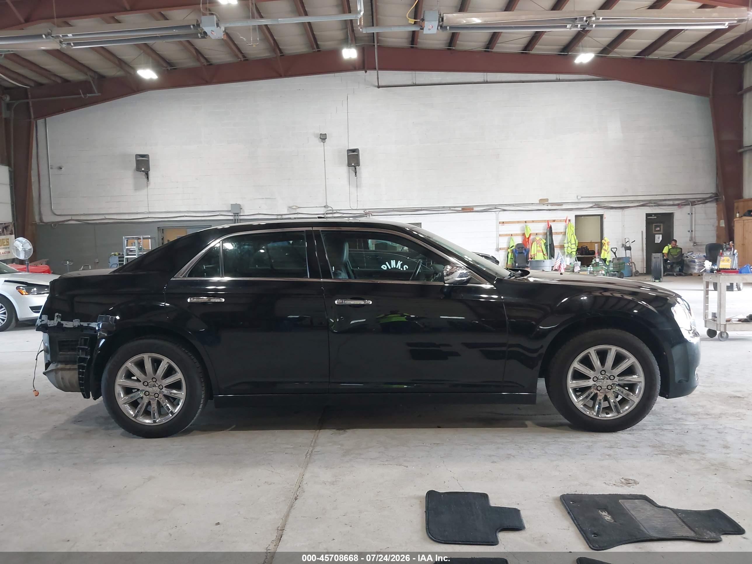 2011 Chrysler 300 Limited Black vin: 2C3CA5CG1BH598747
