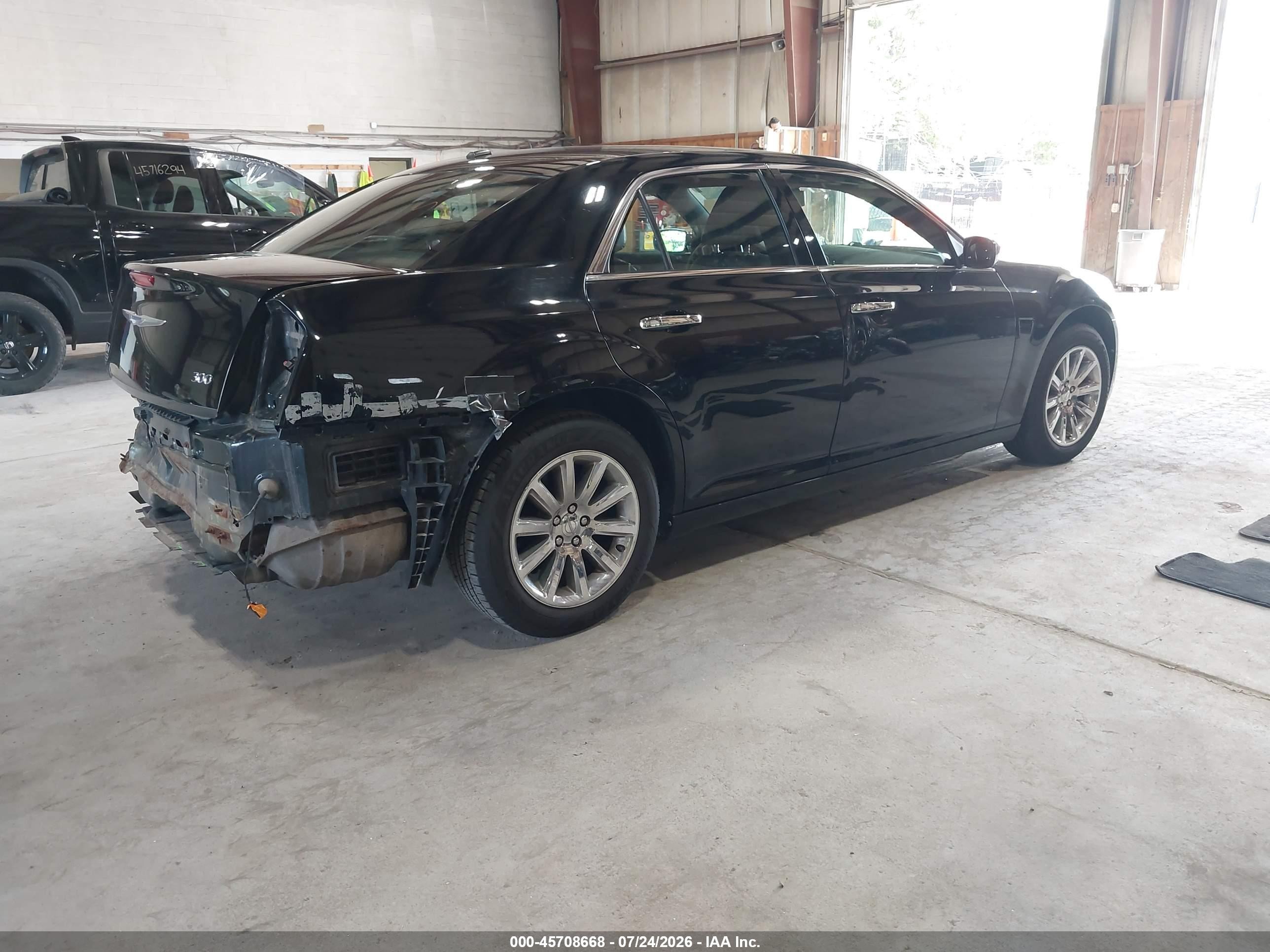 2011 Chrysler 300 Limited Black vin: 2C3CA5CG1BH598747