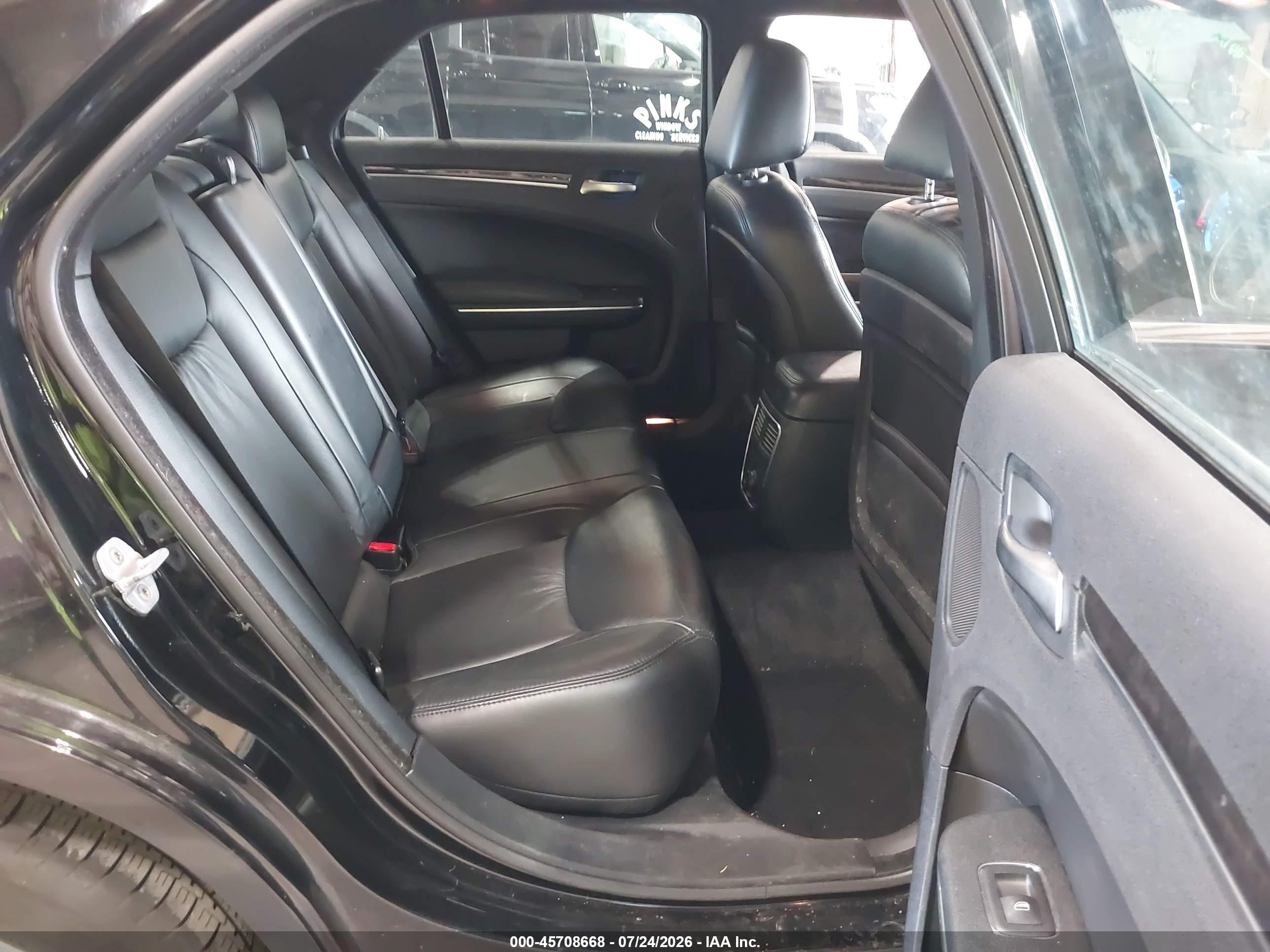 2011 Chrysler 300 Limited Black vin: 2C3CA5CG1BH598747