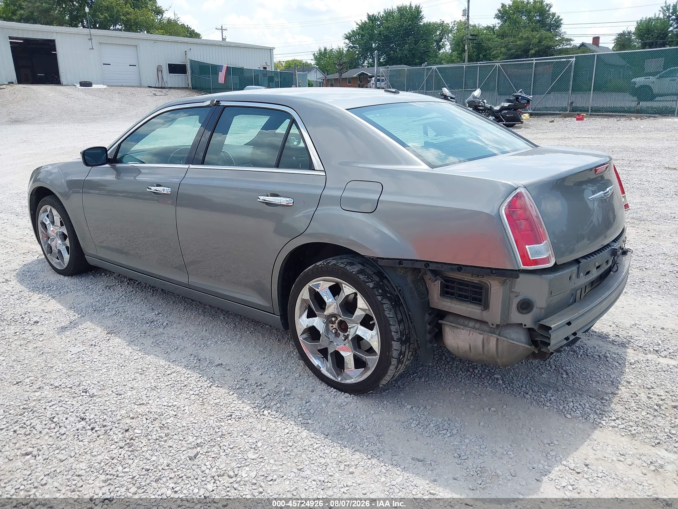 2011 Chrysler 300 Limited Gray vin: 2C3CA5CG4BH574586