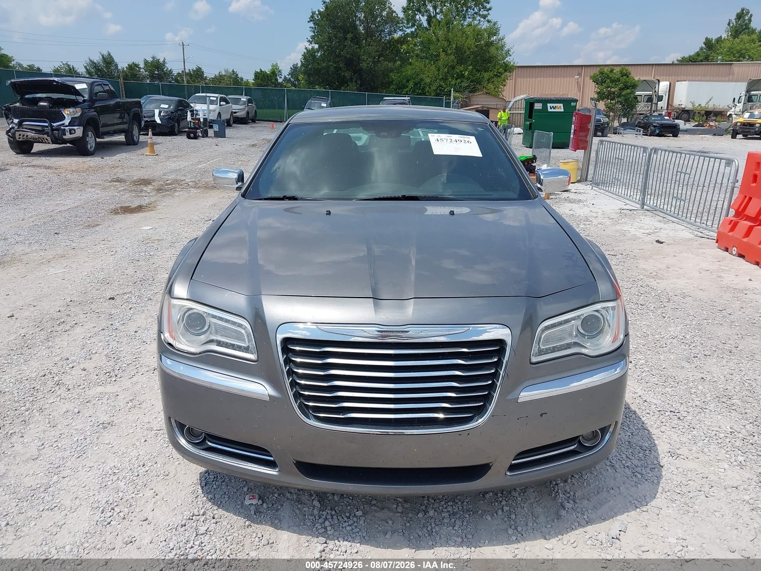 2011 Chrysler 300 Limited Gray vin: 2C3CA5CG4BH574586