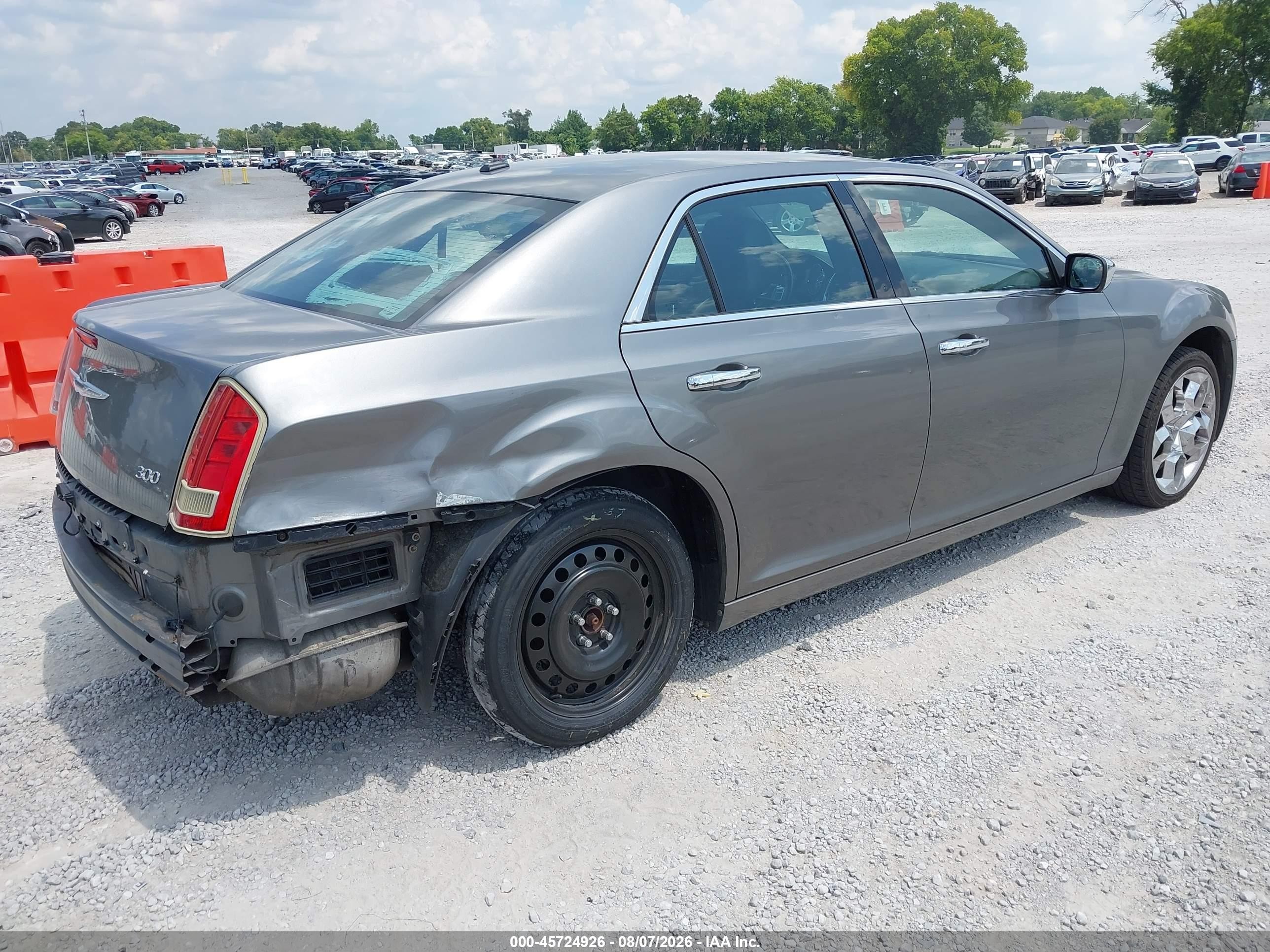 2011 Chrysler 300 Limited Gray vin: 2C3CA5CG4BH574586