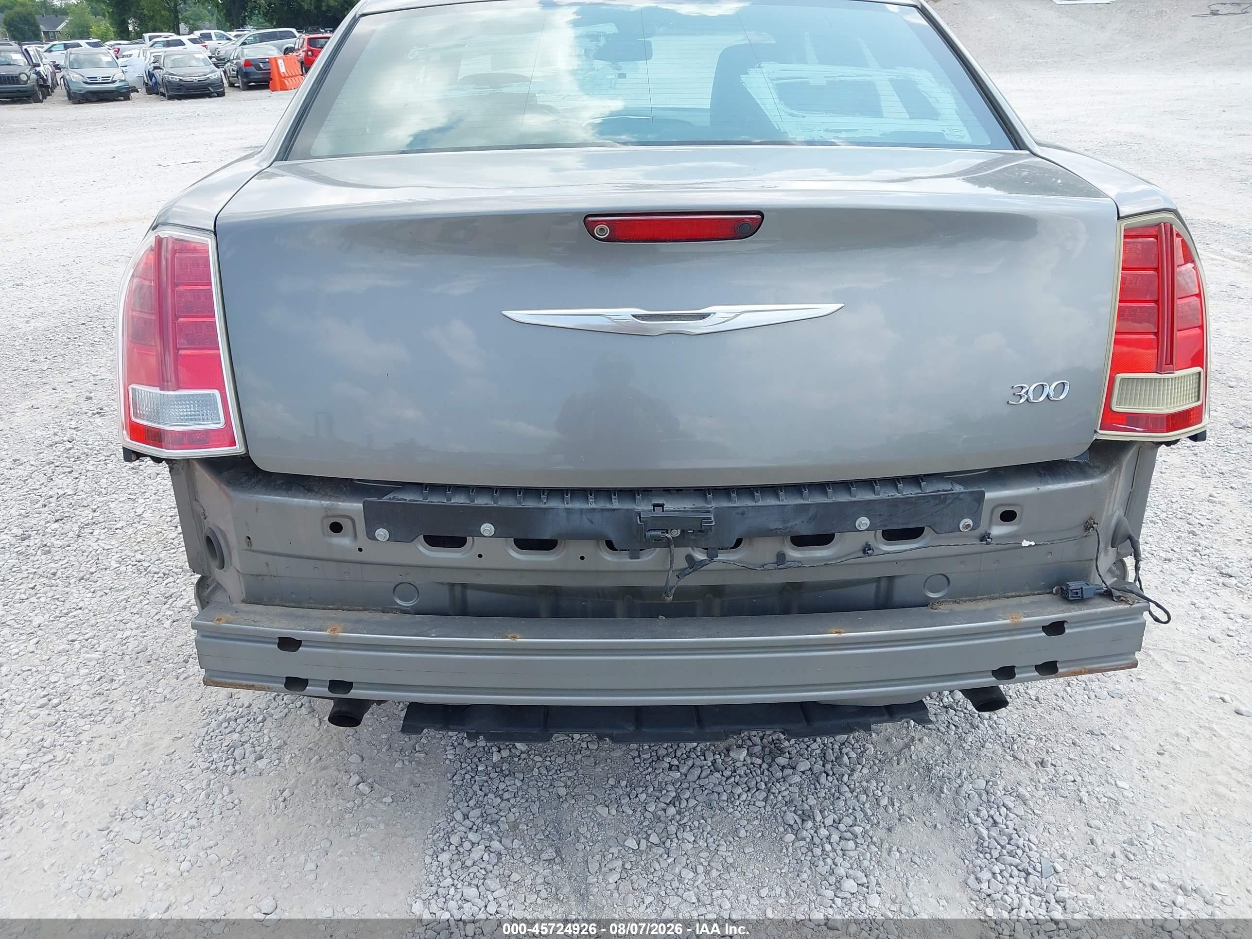 2011 Chrysler 300 Limited Gray vin: 2C3CA5CG4BH574586