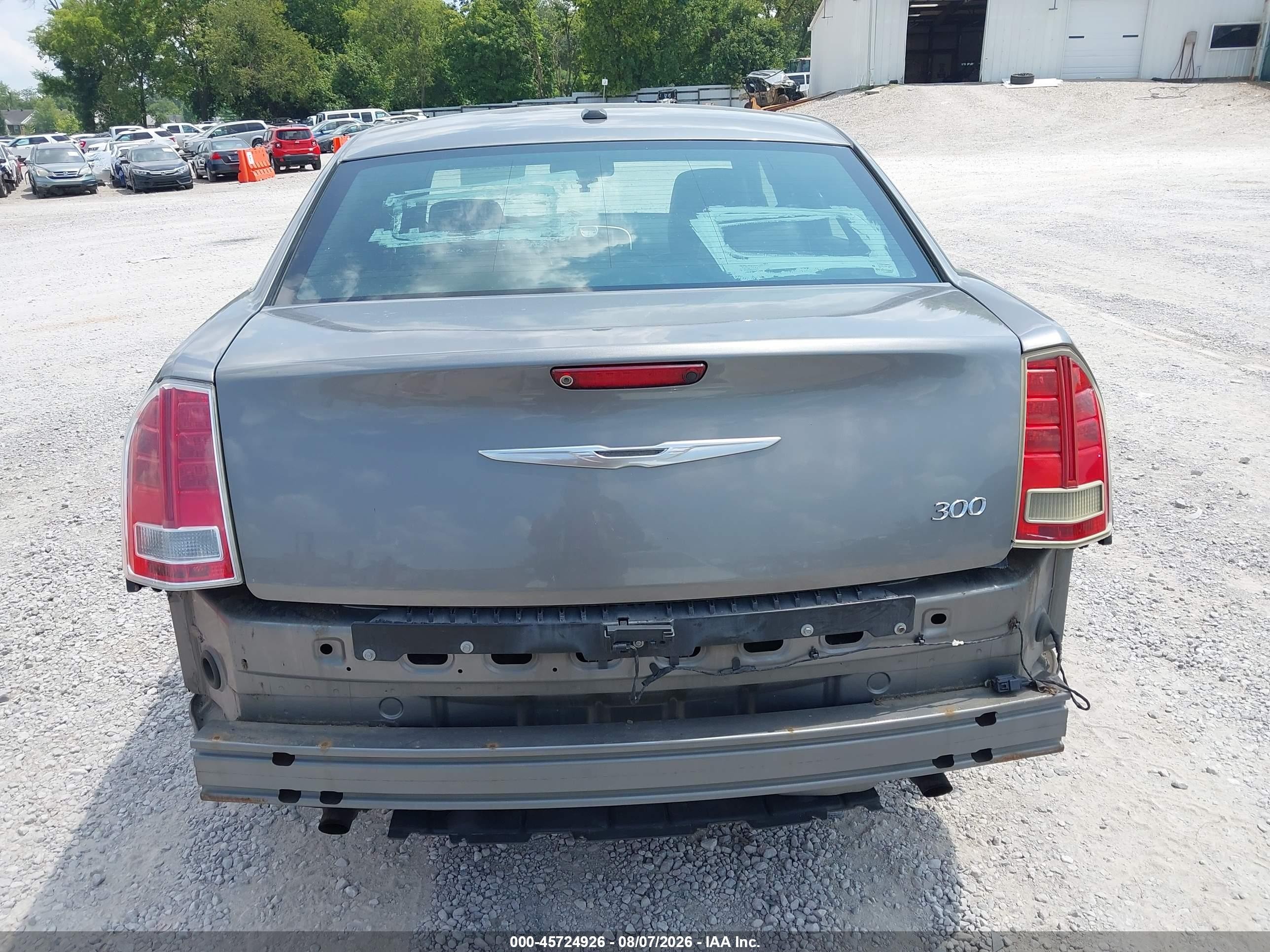 2011 Chrysler 300 Limited Gray vin: 2C3CA5CG4BH574586