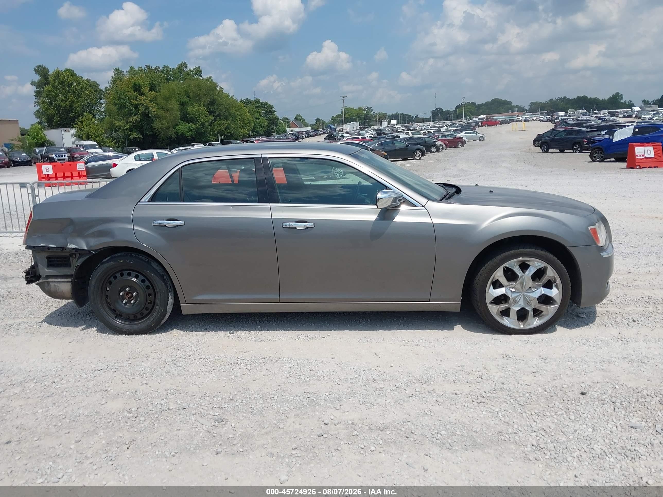 2011 Chrysler 300 Limited Gray vin: 2C3CA5CG4BH574586