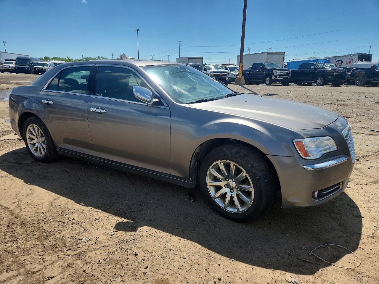 2011 Chrysler 300 Limited Gray vin: 2C3CA5CG4BH582736