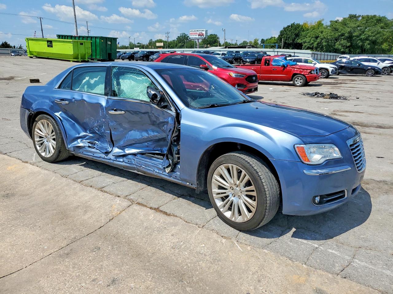 2011 Chrysler 300 Limited Blue vin: 2C3CA5CG5BH582678