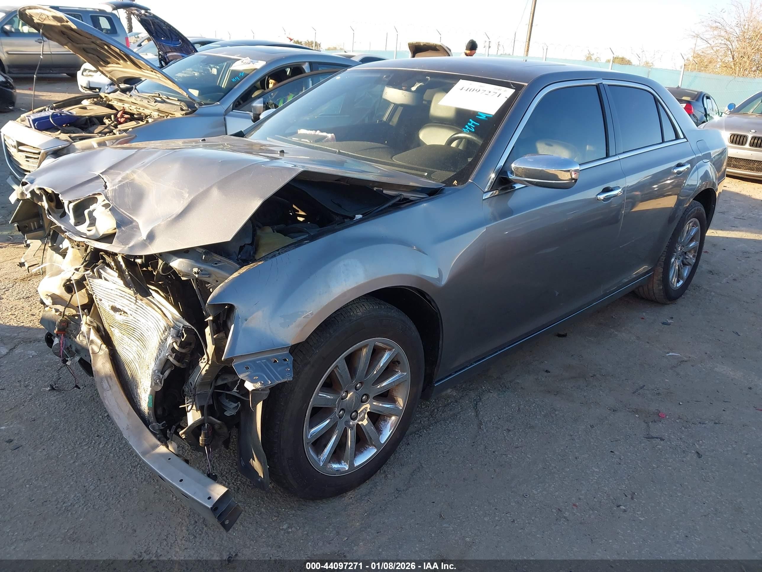 2011 Chrysler 300 Limited Gray vin: 2C3CA5CG5BH600936