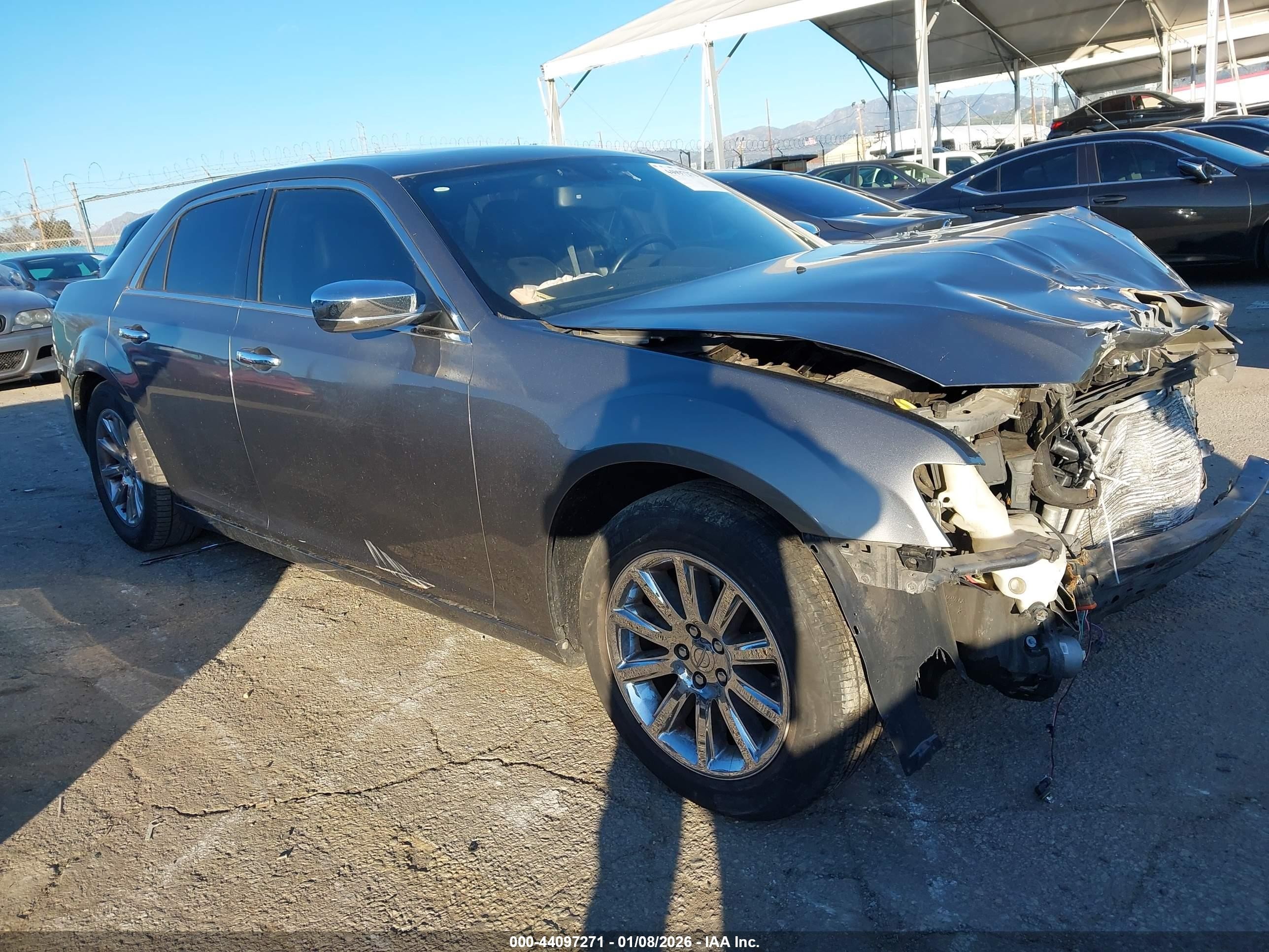 2011 Chrysler 300 Limited Gray vin: 2C3CA5CG5BH600936