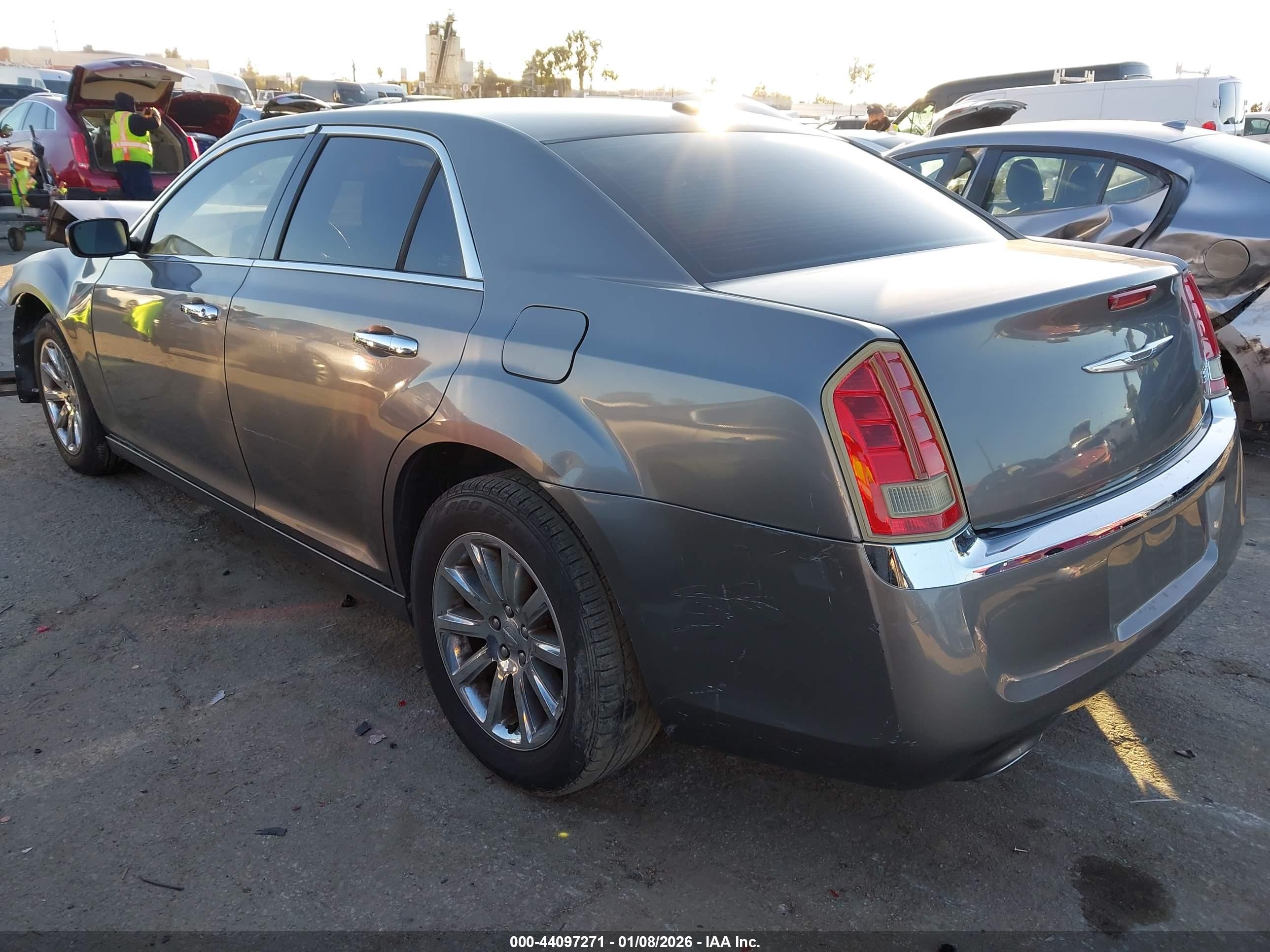 2011 Chrysler 300 Limited Gray vin: 2C3CA5CG5BH600936