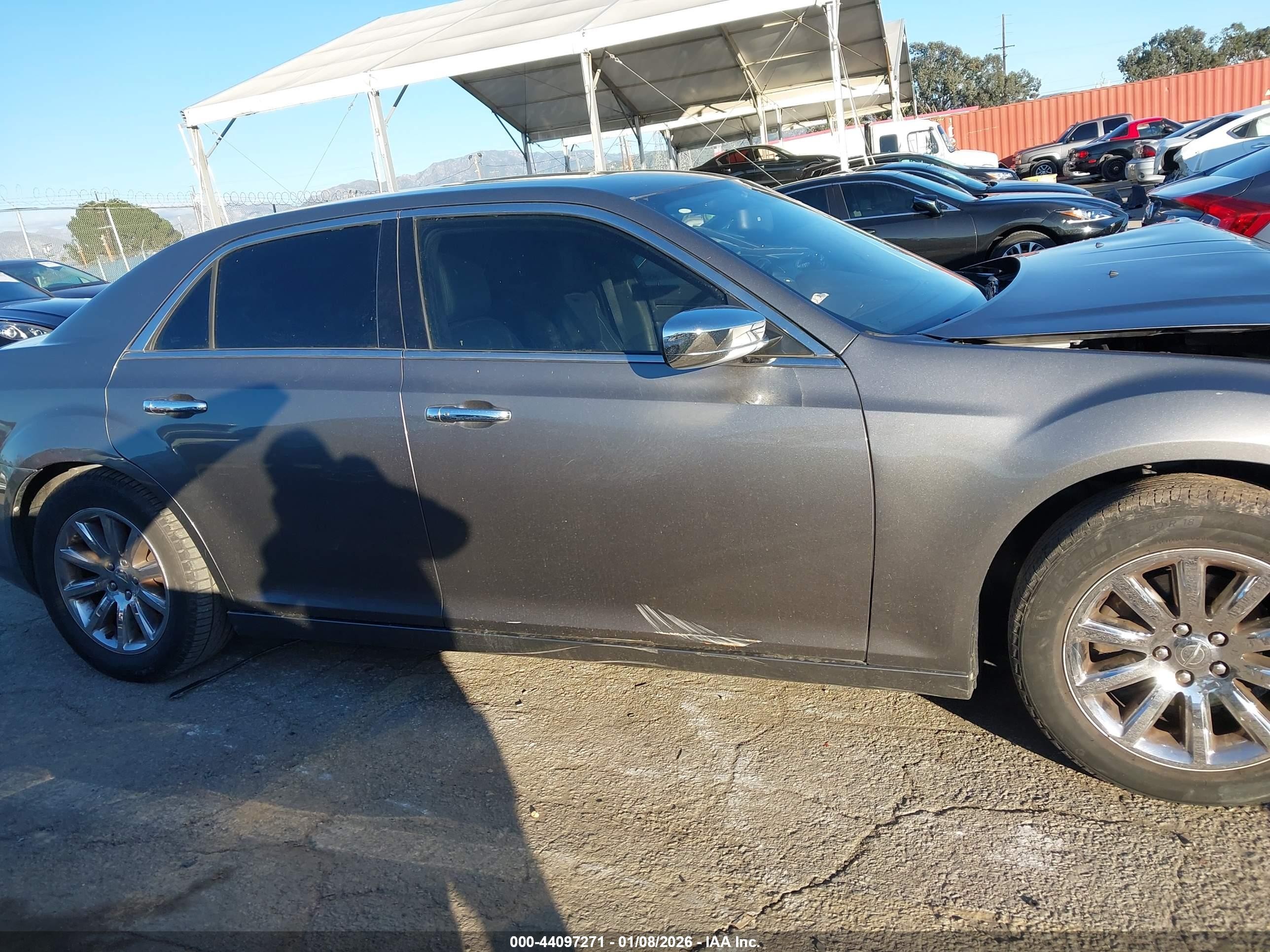 2011 Chrysler 300 Limited Gray vin: 2C3CA5CG5BH600936