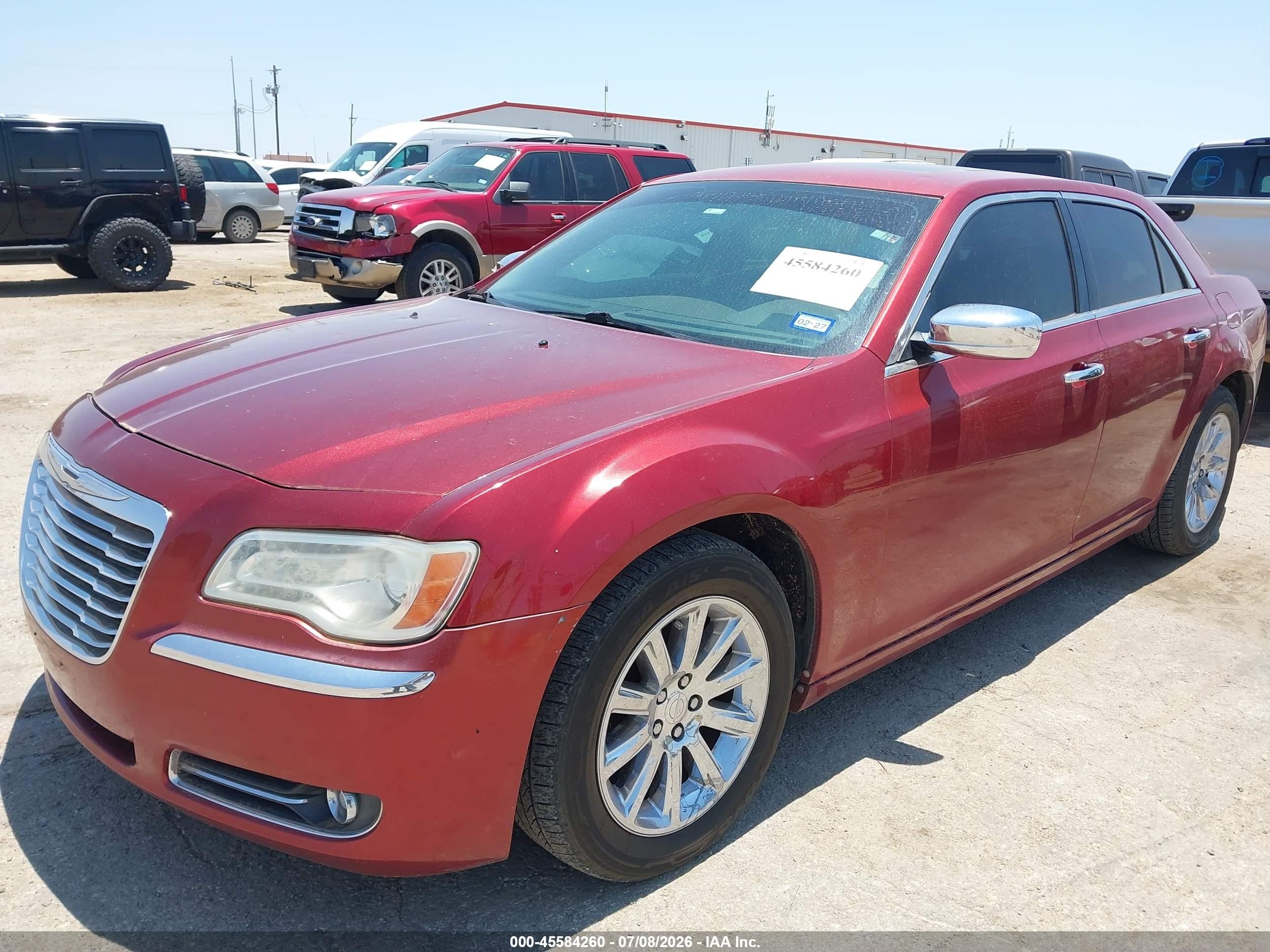 2011 Chrysler 300 Limited Темно-бордовый vin: 2C3CA5CG6BH528922