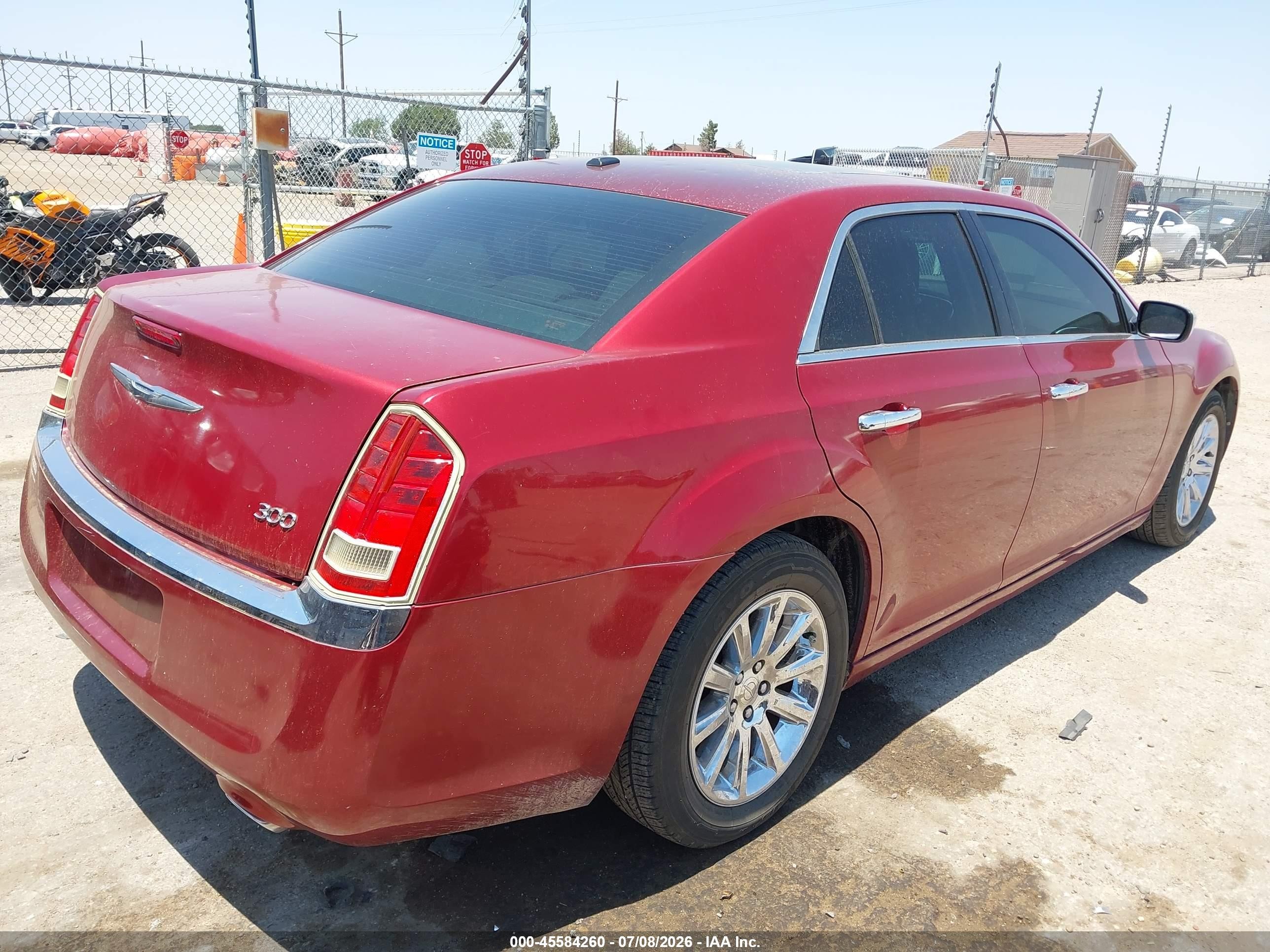 2011 Chrysler 300 Limited Темно-бордовый vin: 2C3CA5CG6BH528922