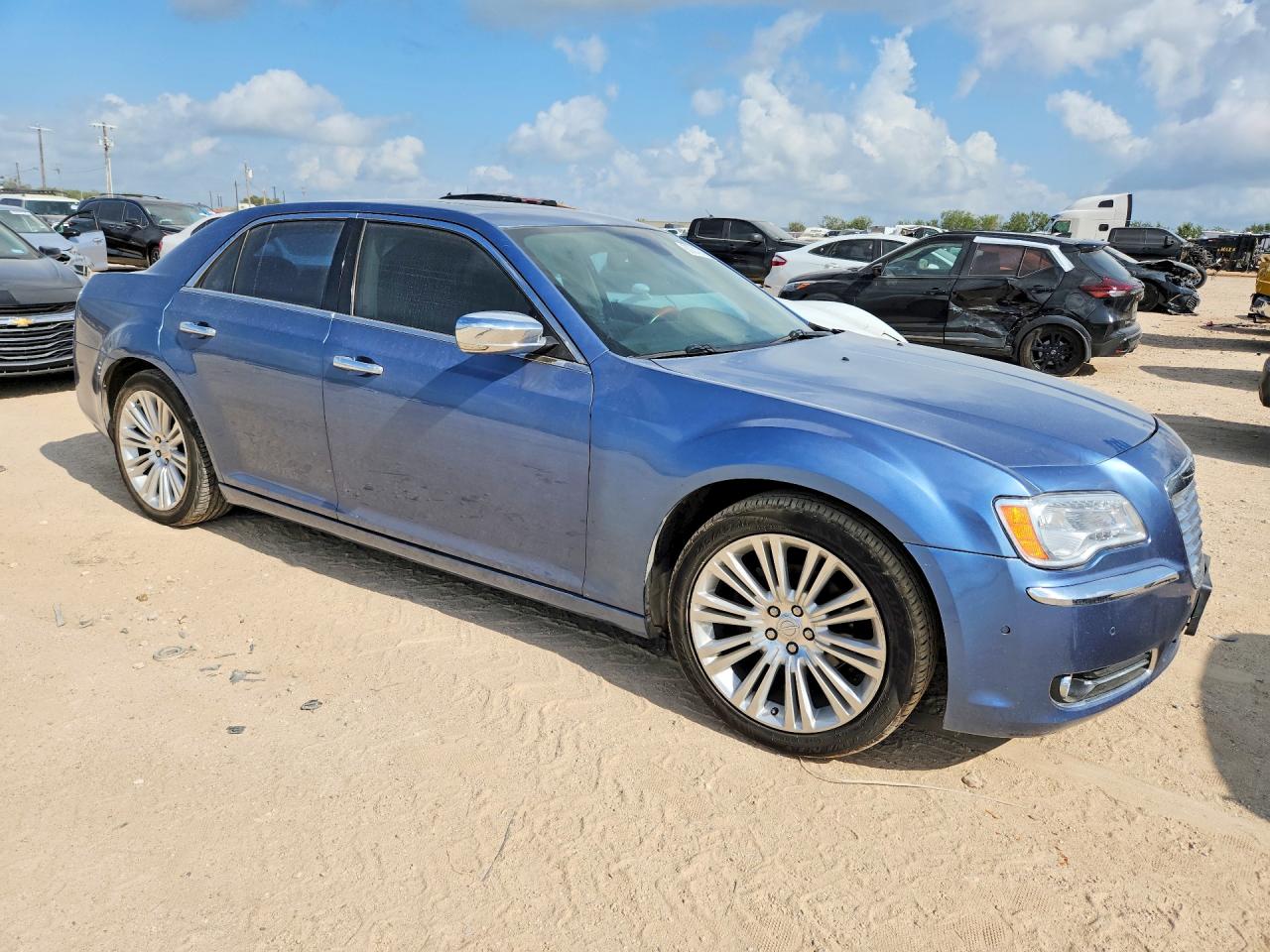 2011 Chrysler 300 Limited Blue vin: 2C3CA5CG6BH547356