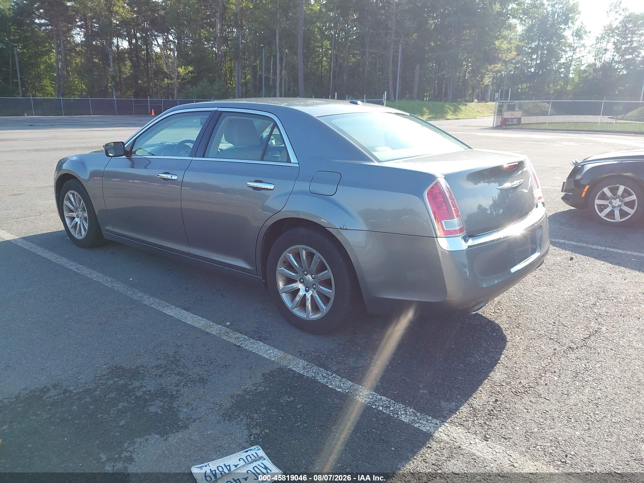 2011 Chrysler 300 Limited Серый vin: 2C3CA5CG7BH598462
